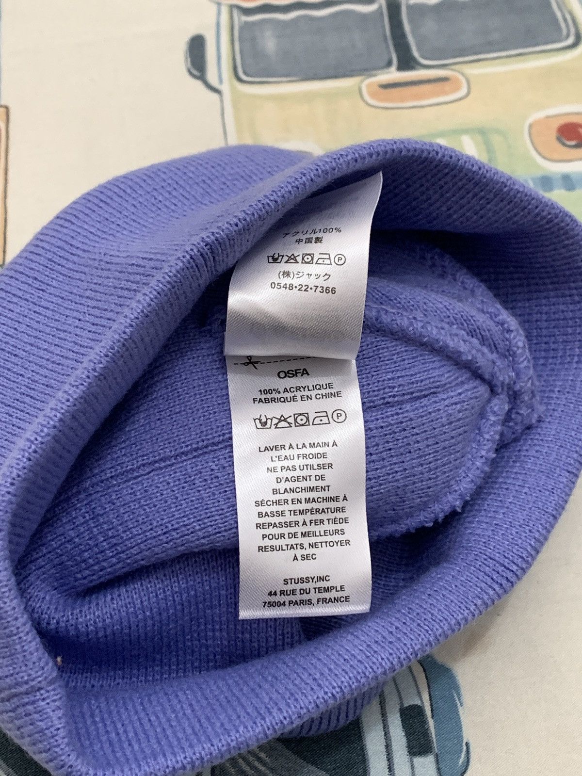 Stussy Stussy Basic logo beanie Size ONE SIZE - 6 Thumbnail