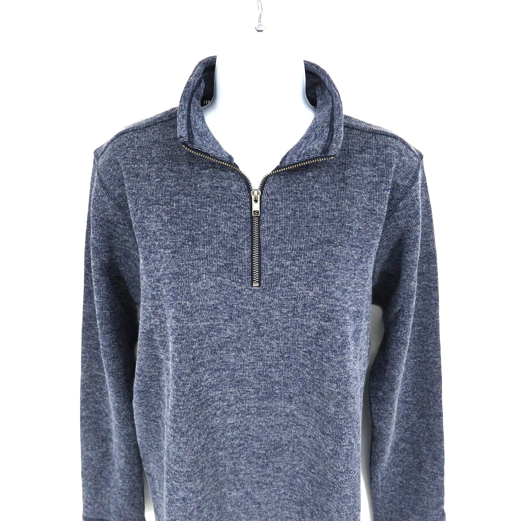 Gap Gap Men's Midnight Blue Half-Zip Pullover Sweater XS Soft & Size US XS / EU 42 / 0 - 3 Thumbnail