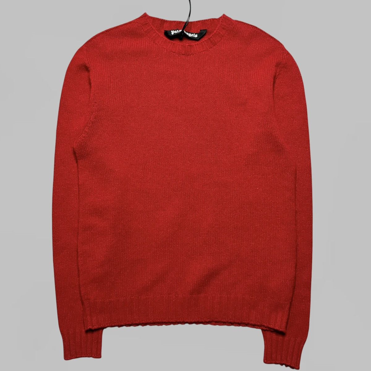 Palm Angels PALM ANGELS EMBROIDERED LOGO RED SWEATER NEW SIZE S Size US S / EU 44-46 / 1 - 2 Thumbnail