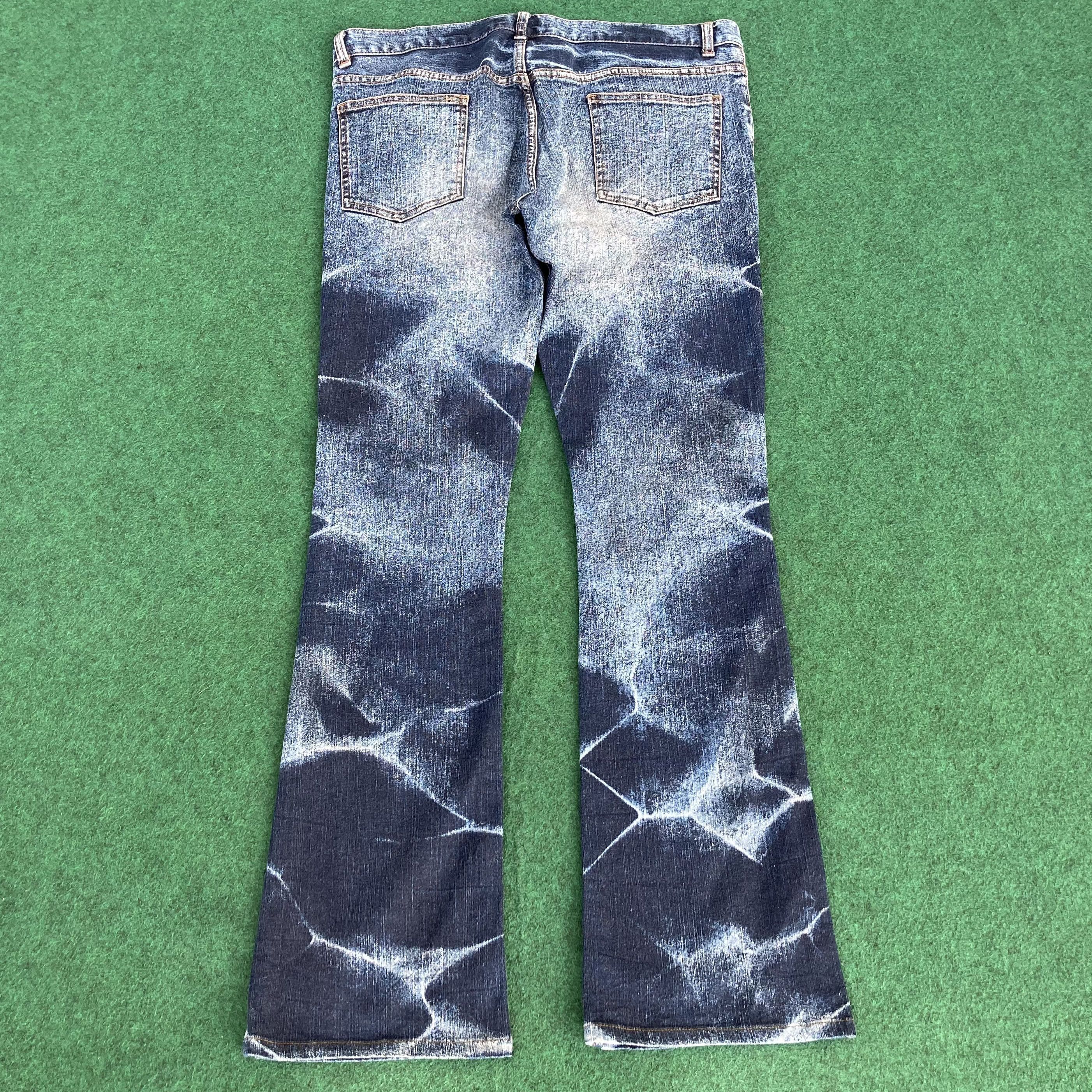 Japanese Brand × Schlussel Vtg Schlussel Men's Bootcut Flare Jeans Size US 34 / EU 50 - 12 Thumbnail