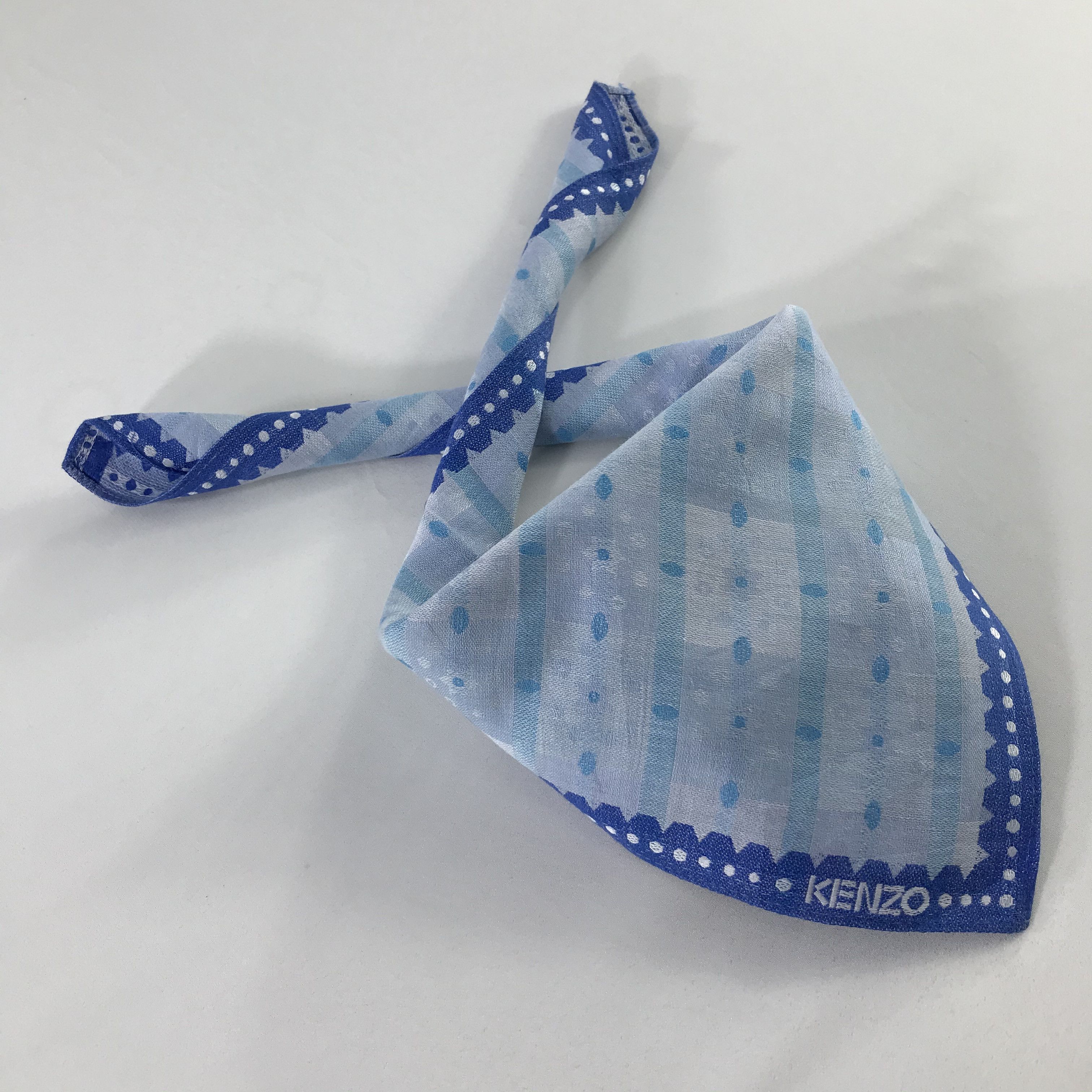 Kenzo × Vintage Kenzo Bandana / Handkerchief / Neckerchief - S919 Size ONE SIZE - 4 Thumbnail
