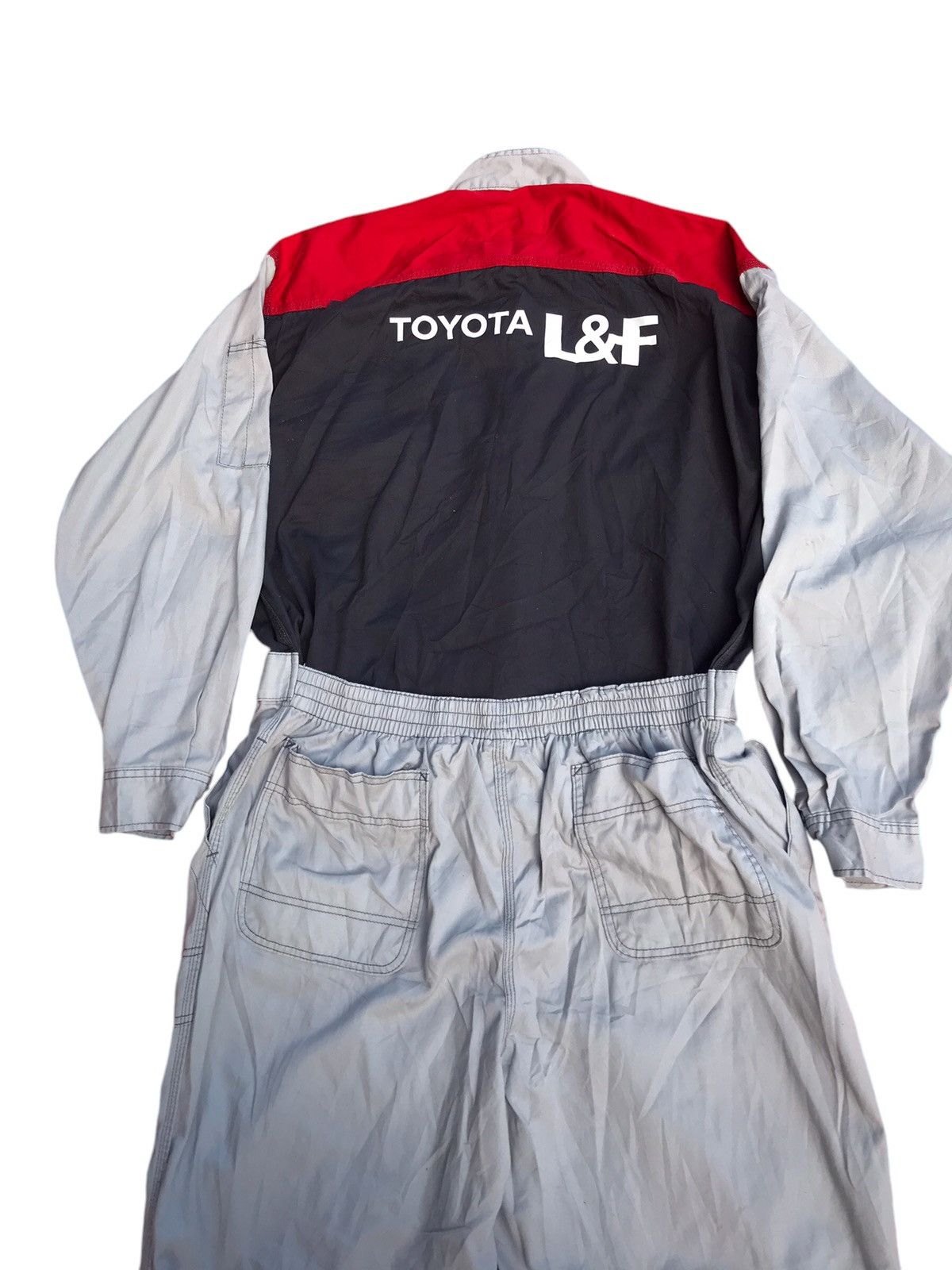Formula 1 VINTAGE TOYOTA L&T COVERALL JACKET Size US M / EU 48-50 / 2 - 6 Thumbnail