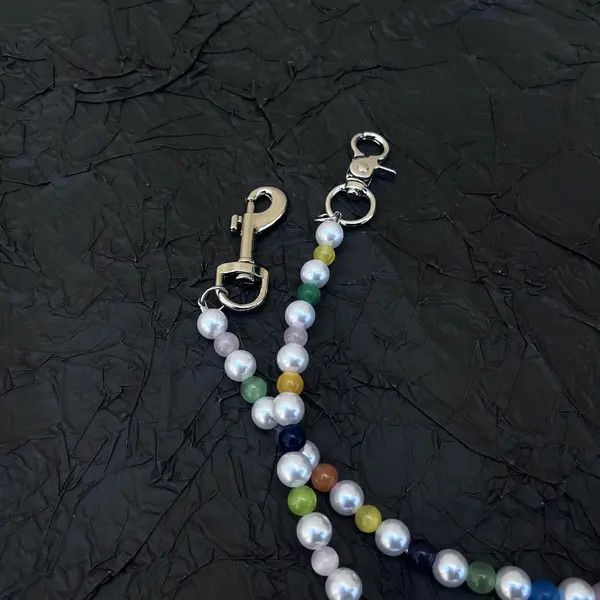 Jewelry Pearl Pants Chain – Cleanfit Y2K Waist Accessory Size ONE SIZE - 5 Thumbnail