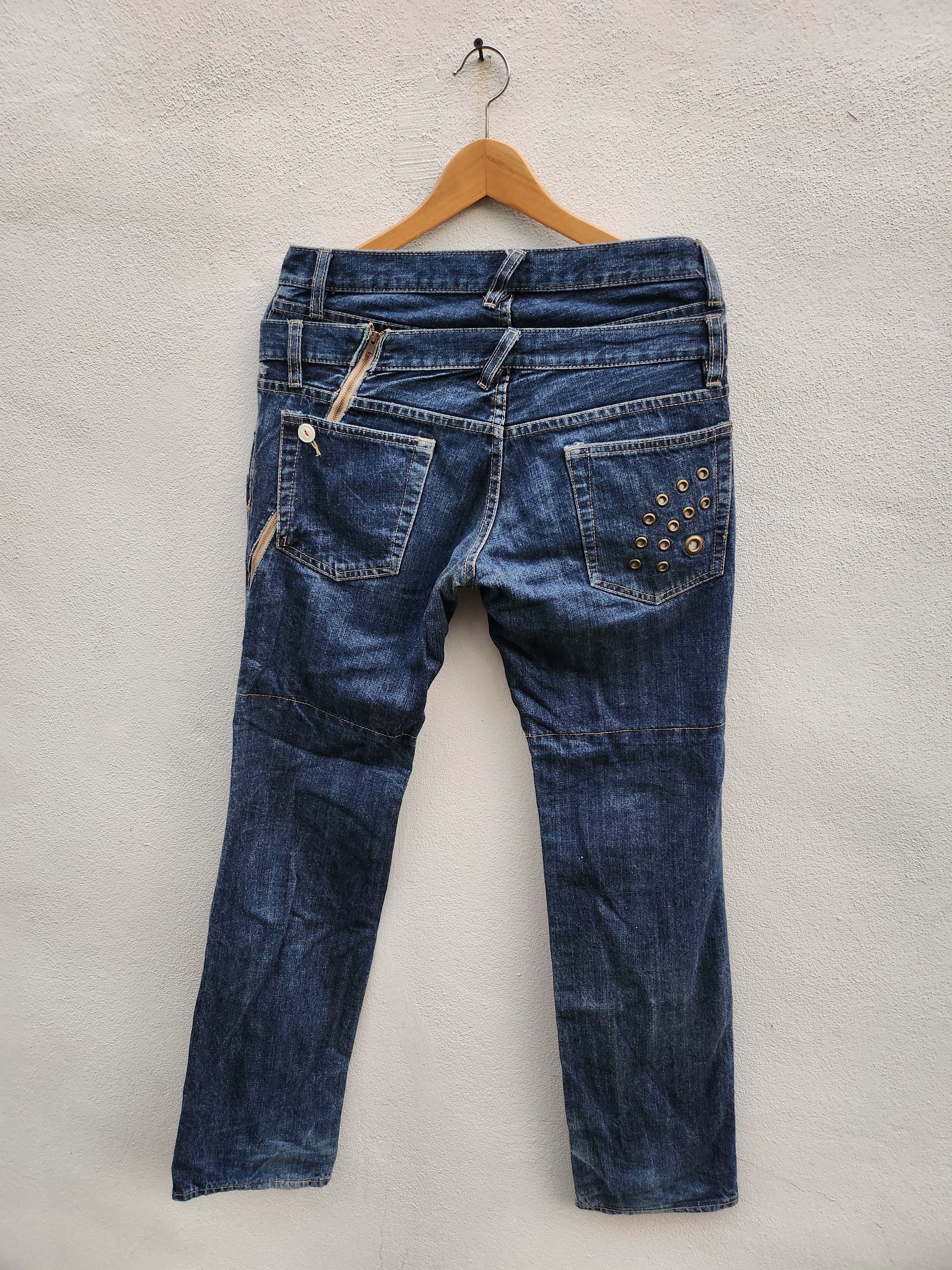 PPFM 💥PPFM Double Waist Denim Avant Garde Japan Size US 30 / EU 46 - 7 Thumbnail