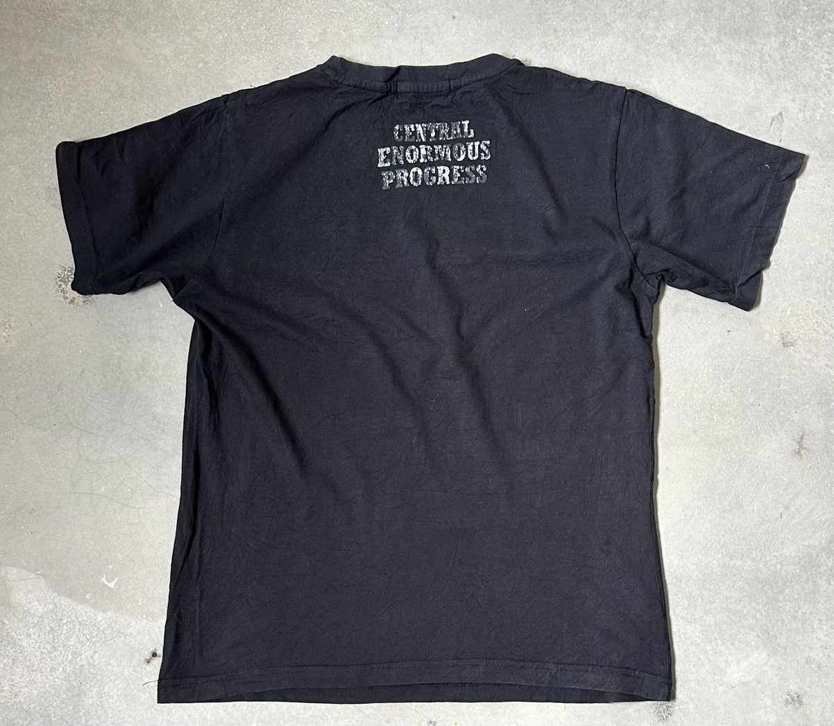 Vintage VINTAGE COMMONTAGE CENTRAL ENORMOUS PROGRESS TEE Size US M / EU 48-50 / 2 - 6 Thumbnail