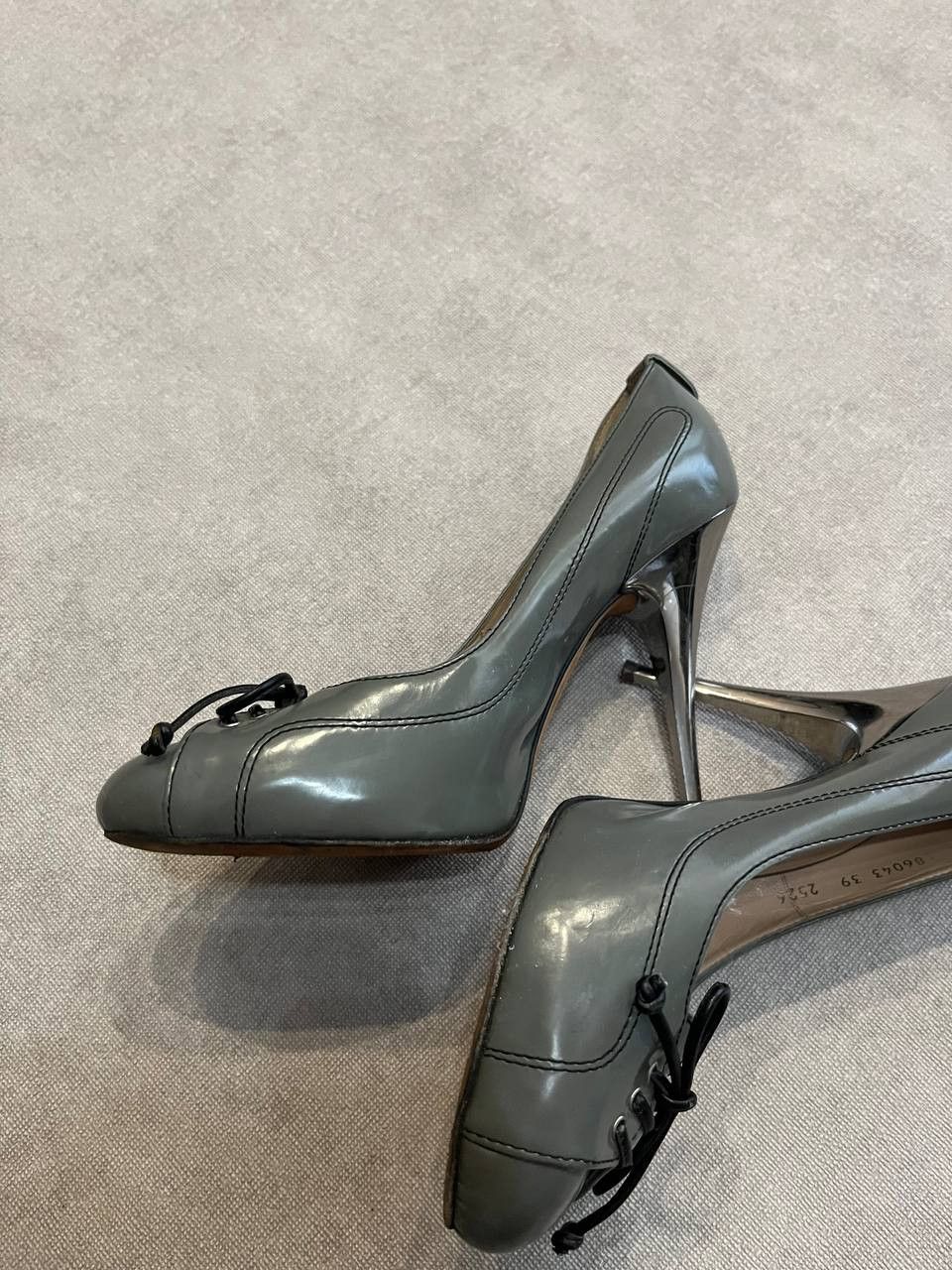 Giuseppe Zanotti Giuseppe Zanotti Open Women`s Rare Pumps Heels Gray 39 US 9 Size US 9 / IT 39 - 6 Thumbnail