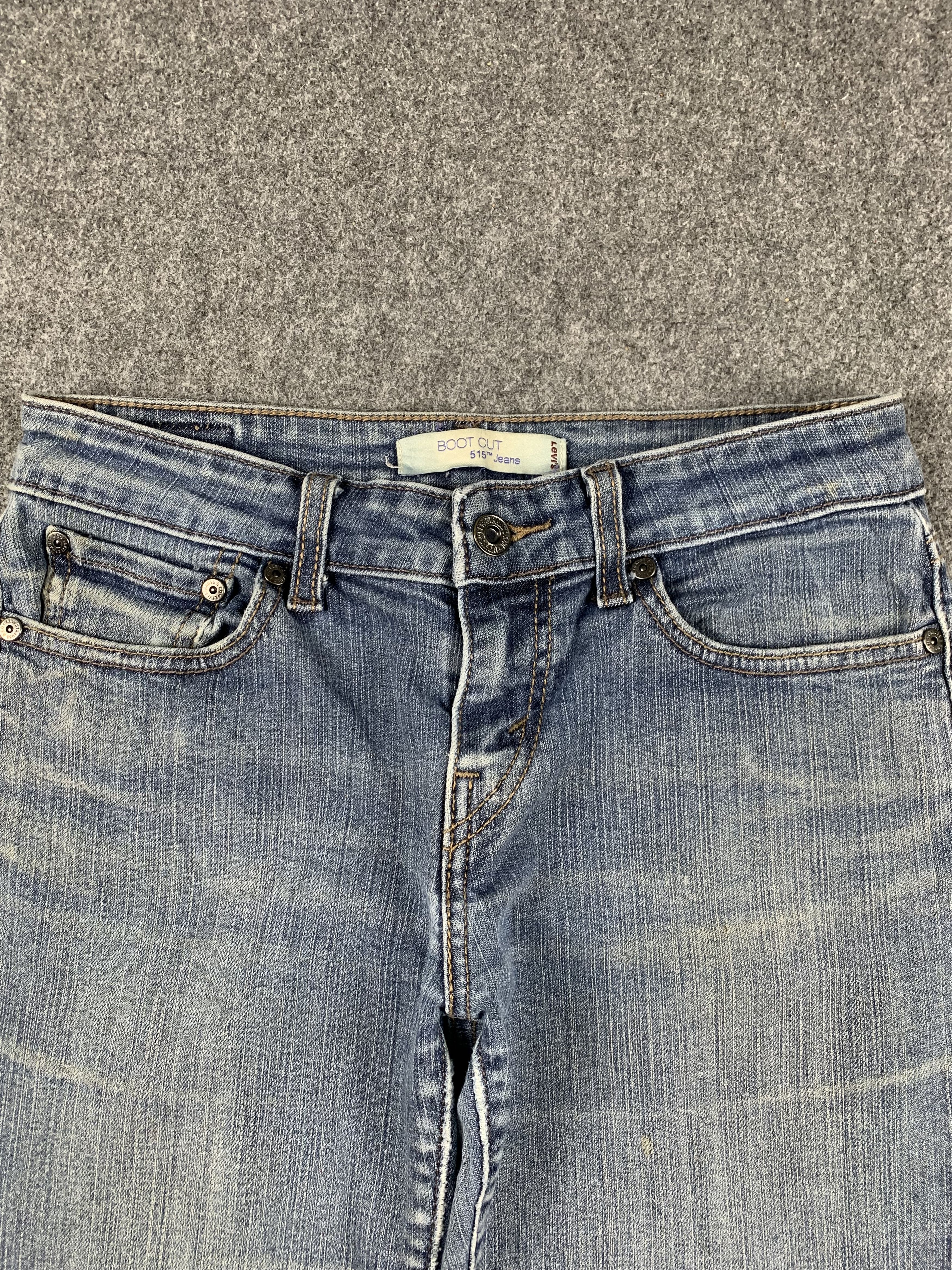 Levi's Vintage Levis 515 Flared Bootcut Jeans DP1922 Size US 27 - 2 Thumbnail