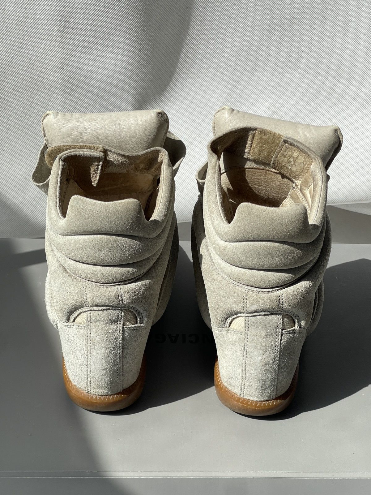 Isabel Marant Authentic Isabel Marant Etoile Bekett sneakers Suede Wedge Size US 7 / IT 37 - 5 Thumbnail