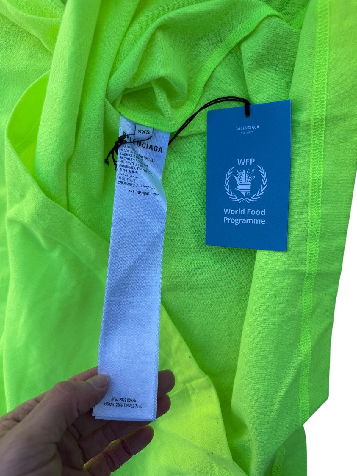 Balenciaga Balenciaga wfp t shirt Size US S / EU 44-46 / 1 - 5 Thumbnail