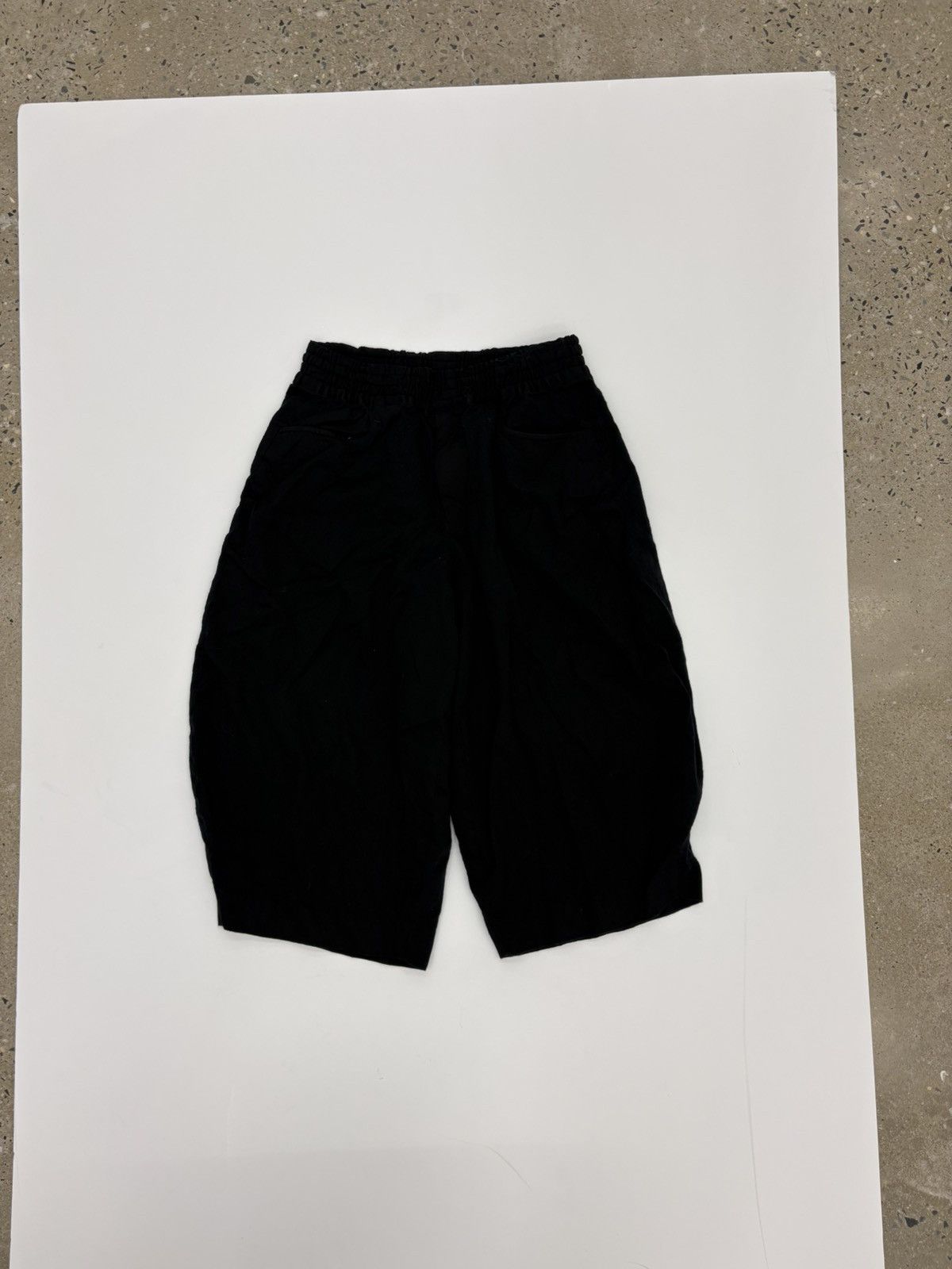 Comme des Garcons Comme des garçons Crop black pants Size US 32 / EU 48 - 1 Thumbnail