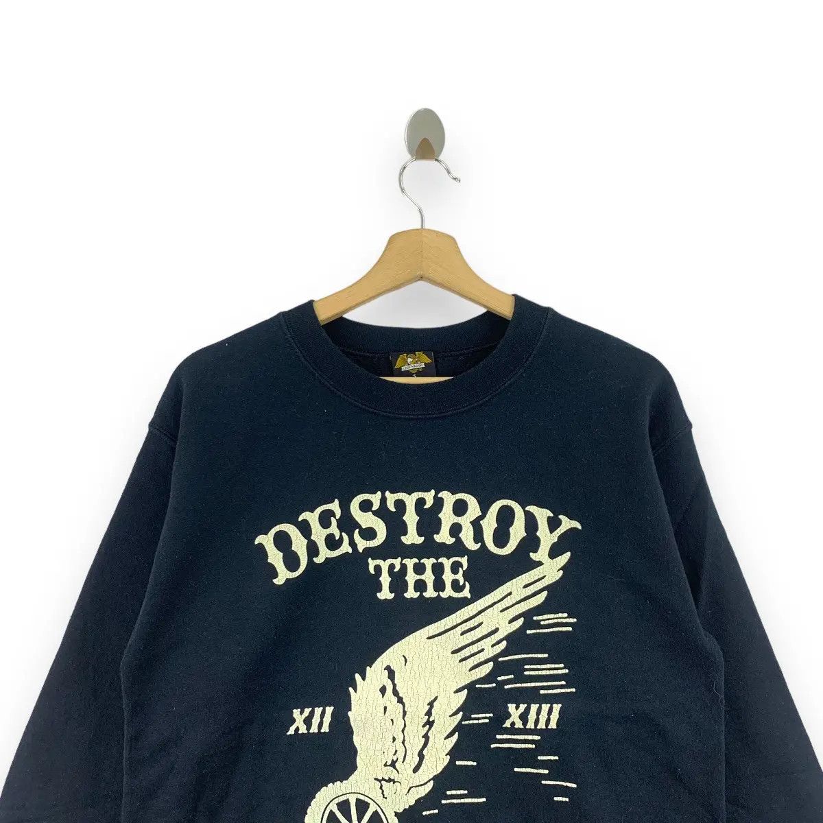 Vintage Vintage LOSER MACHINE SKATE Destroy The Future Sweatshirt Size US S / EU 44-46 / 1 - 3 Thumbnail