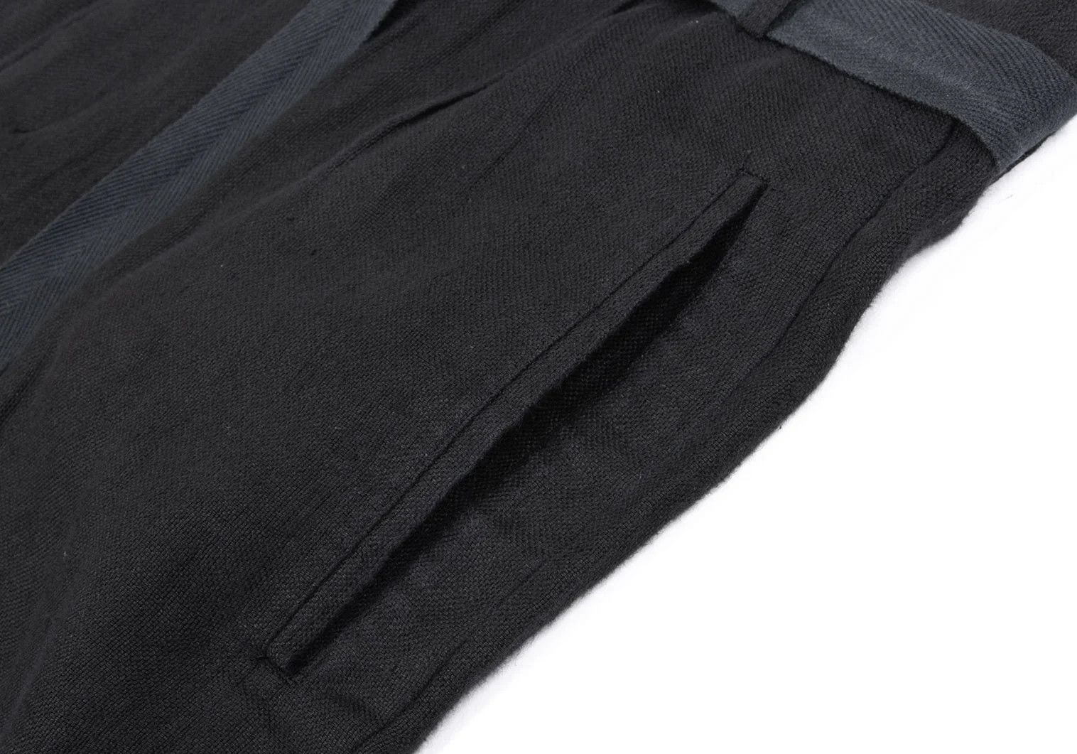 Yohji Yamamoto Yohji Yamamoto Waist Belted Linen Tuck Pants Size US 38 / EU 54 - 5 Thumbnail