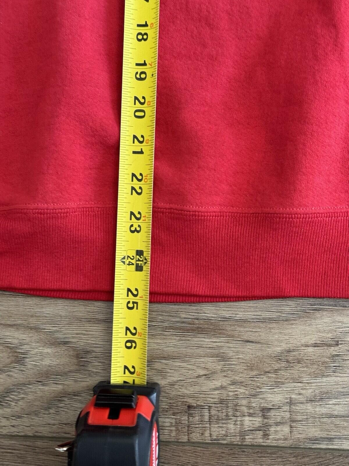 Jerzees Vintage 80s 90s Jerzees Super Sweats Red Crewneck Sweater Size US L / EU 52-54 / 3 - 9 Thumbnail