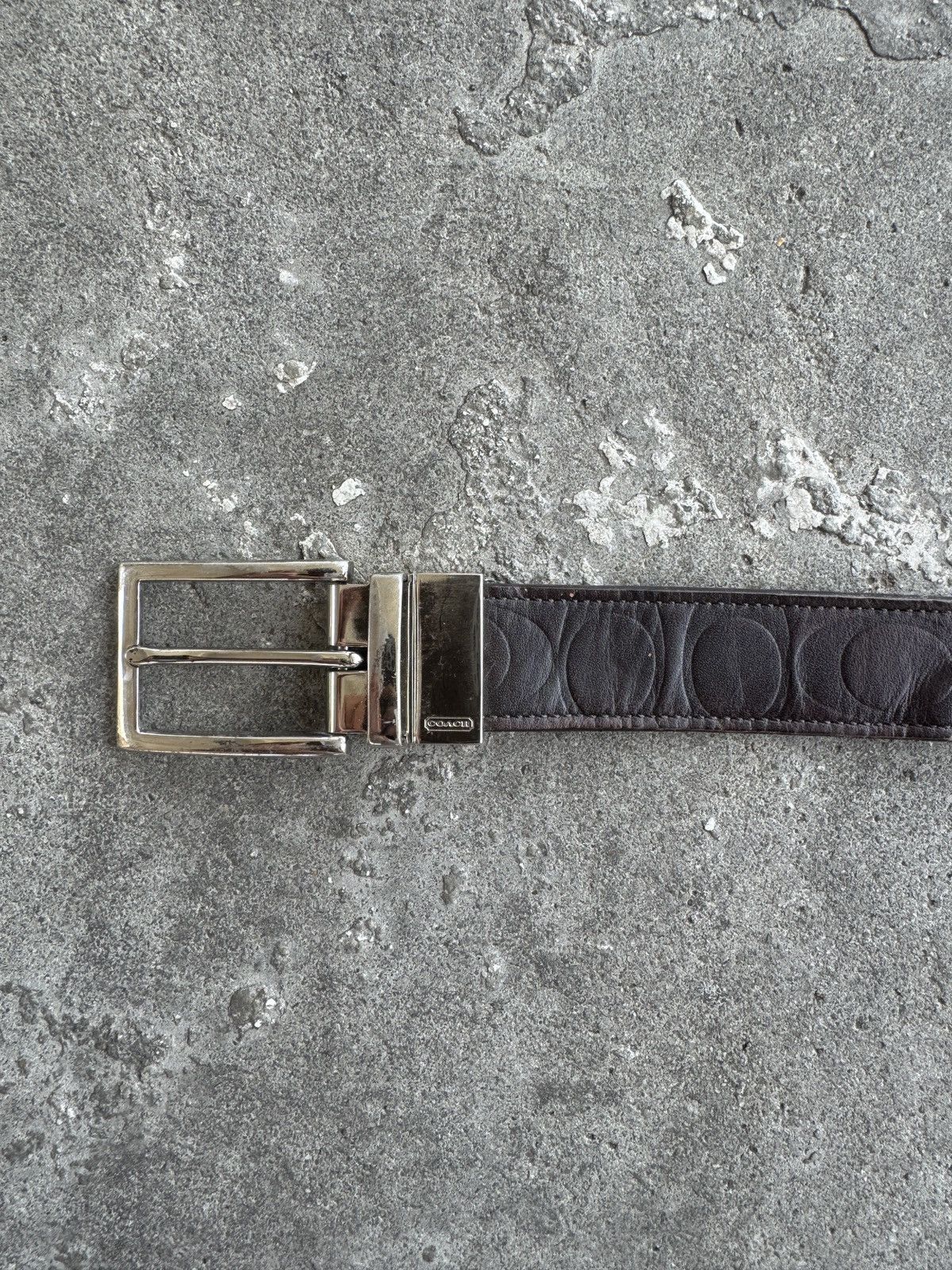Coach Coach Monogram Genuine Leather Belt Size ONE SIZE - 1 Thumbnail
