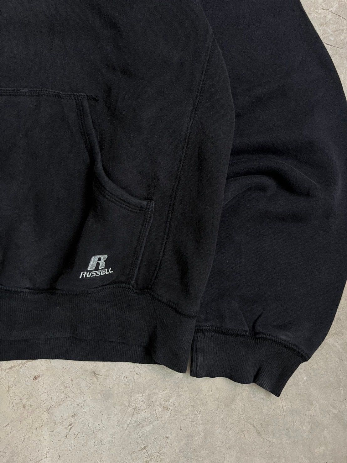 Russell Athletic Vintage 2000s Russell Athletic Blank Hoodie Size US M / EU 48-50 / 2 - 10 Thumbnail