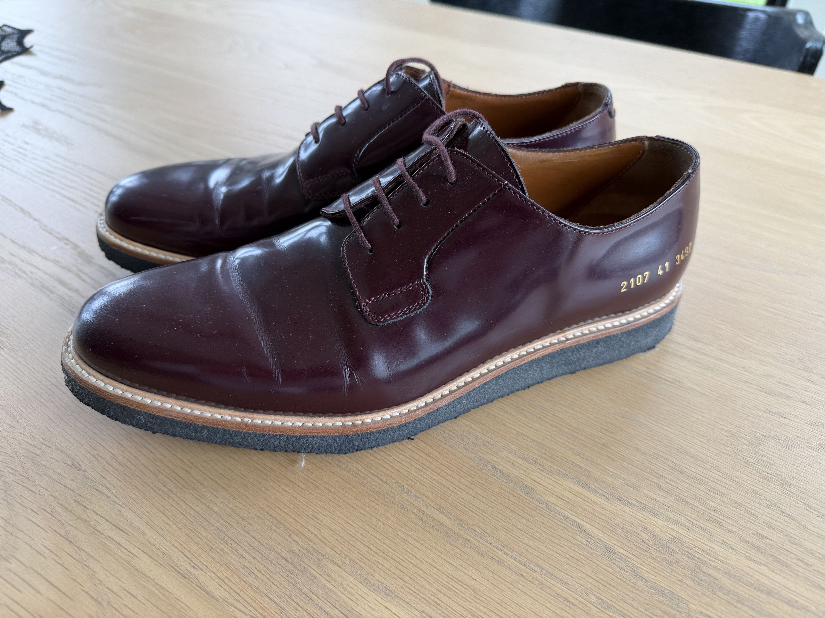 Common Projects Common Projects Oxford – Oxblood Brown (Size 41) Size US 8 / EU 41 - 5 Thumbnail