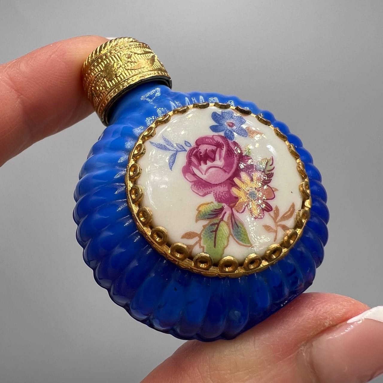 Vintage 1970s Vintage USSR Perfume Flask Flacon Bottle Size ONE SIZE - 6 Thumbnail