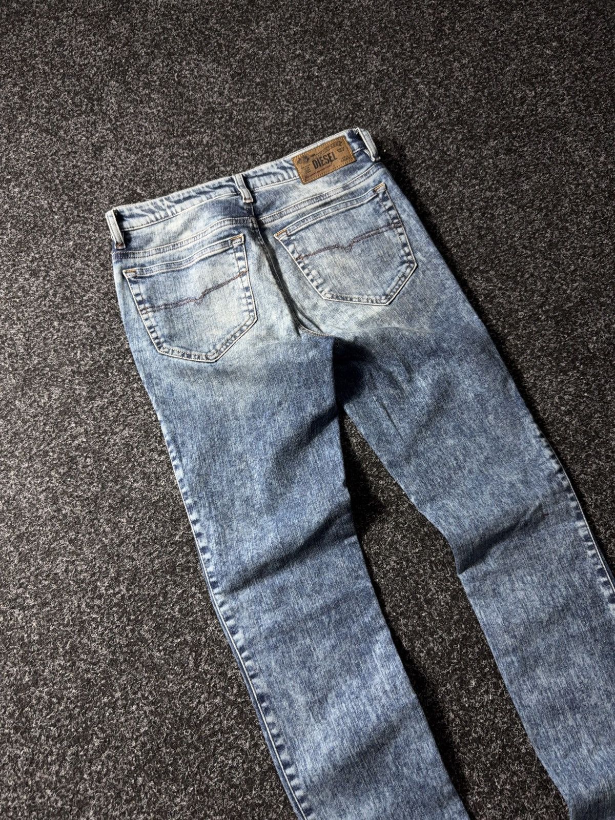 Diesel × If Six Was Nine × Vintage Vintage 90s Y2K Diesel Industry Jeans skinny pants Size 28" / US 6 / IT 42 - 13 Thumbnail