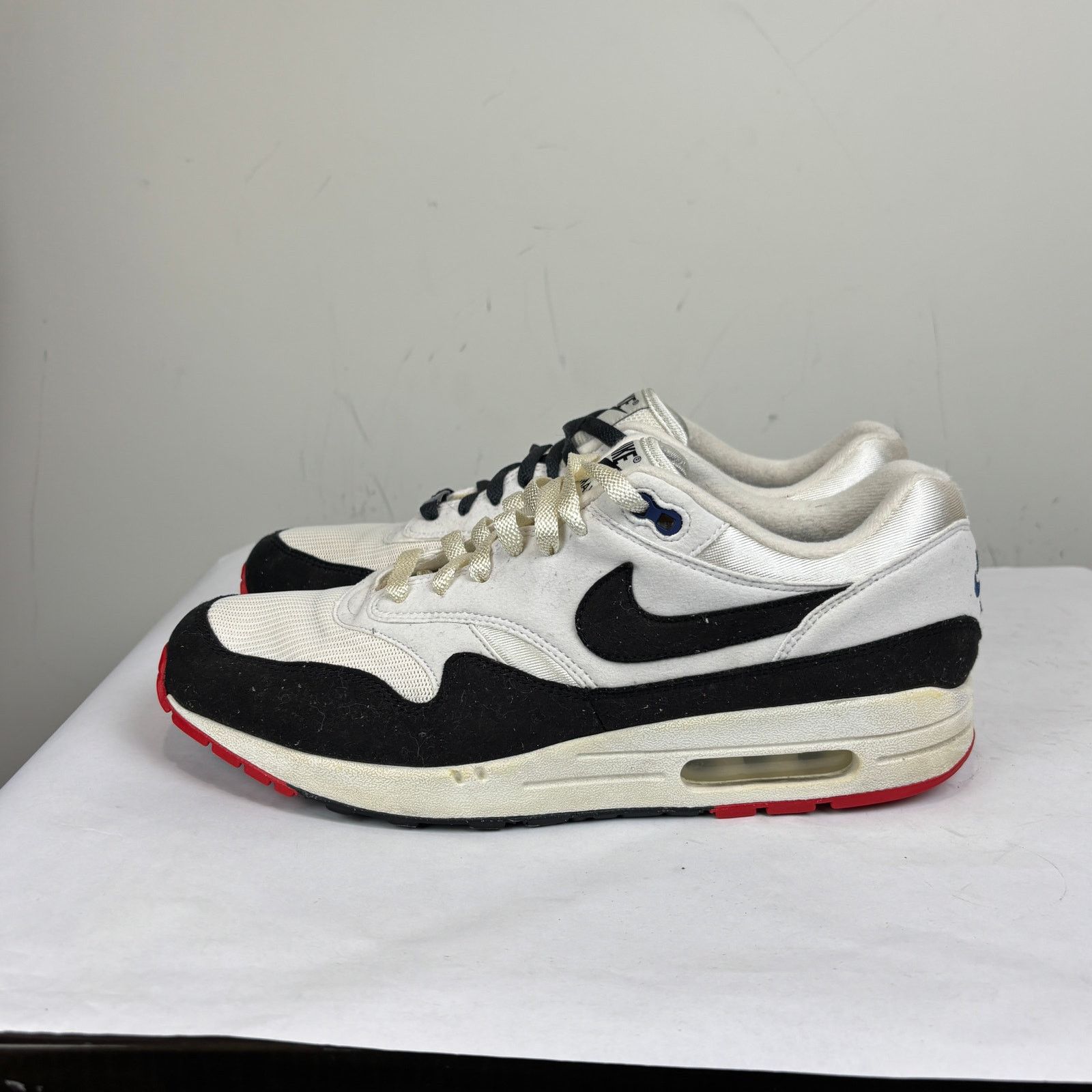 Nike Nike Air Max 1 ID By You Black White Sneakers Men's 11.5 Size US 11.5 / EU 44-45 - 5 Thumbnail