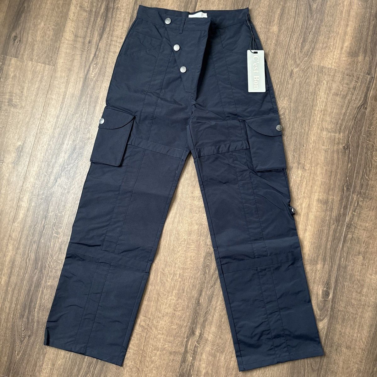 Other Men’s C’est Bon Tactical Telegraph Nylon Cargo Pants Navy Size US 29 - 1 Thumbnail
