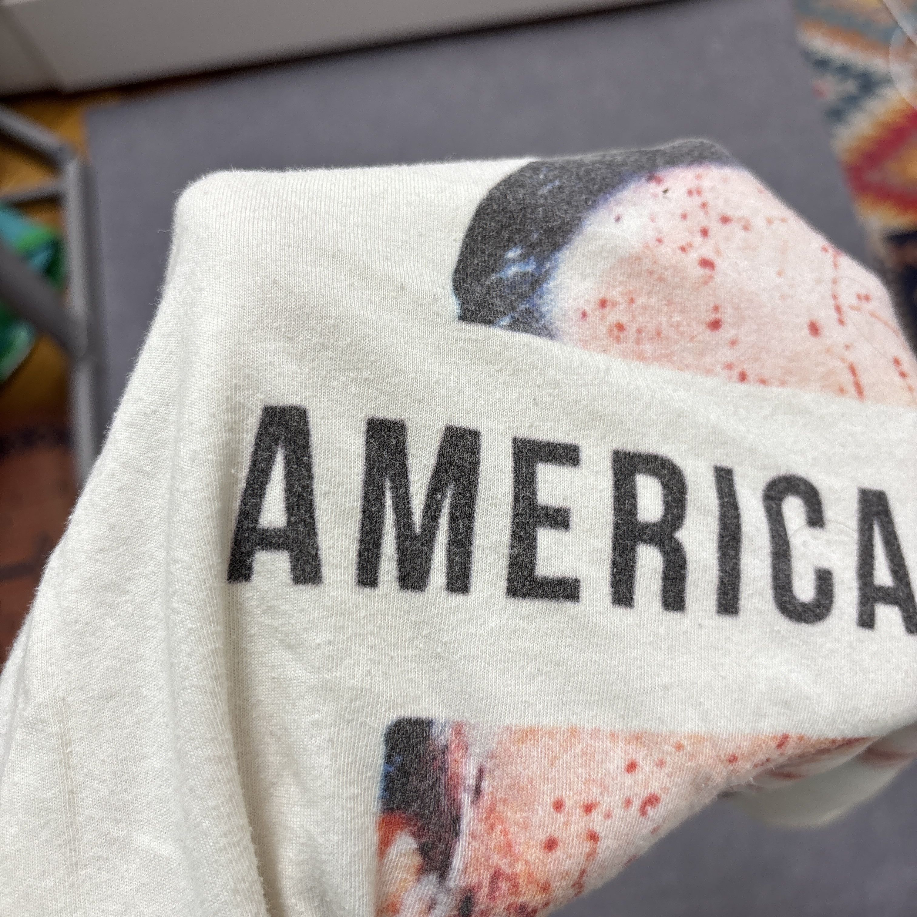 Vintage American Psycho Horror Vintage Movie Shirt Size US L / EU 52-54 / 3 - 11 Thumbnail