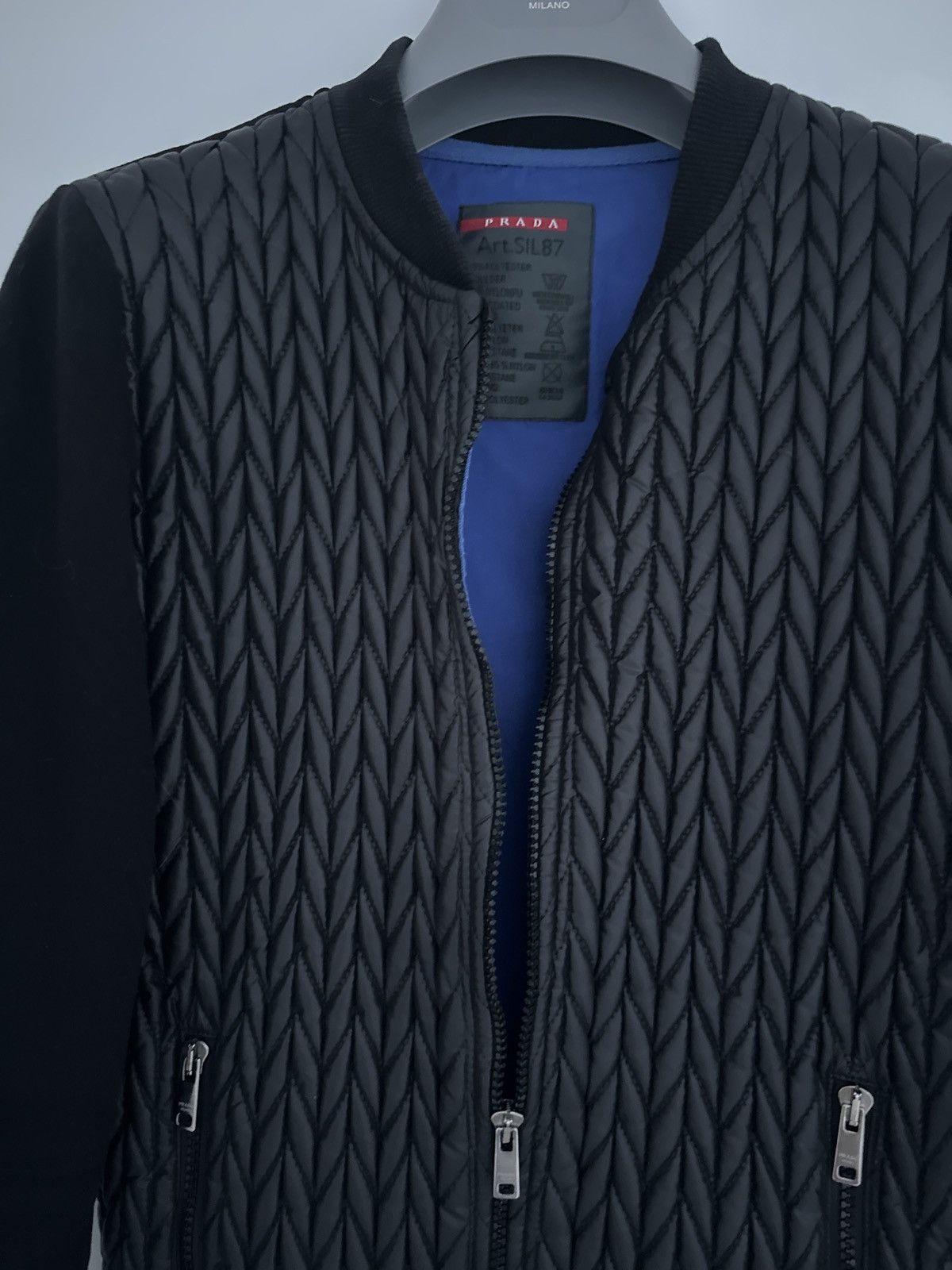 Prada Prada Sports 2014 Bomber Jacket Small Size US S / EU 44-46 / 1 - 4 Thumbnail