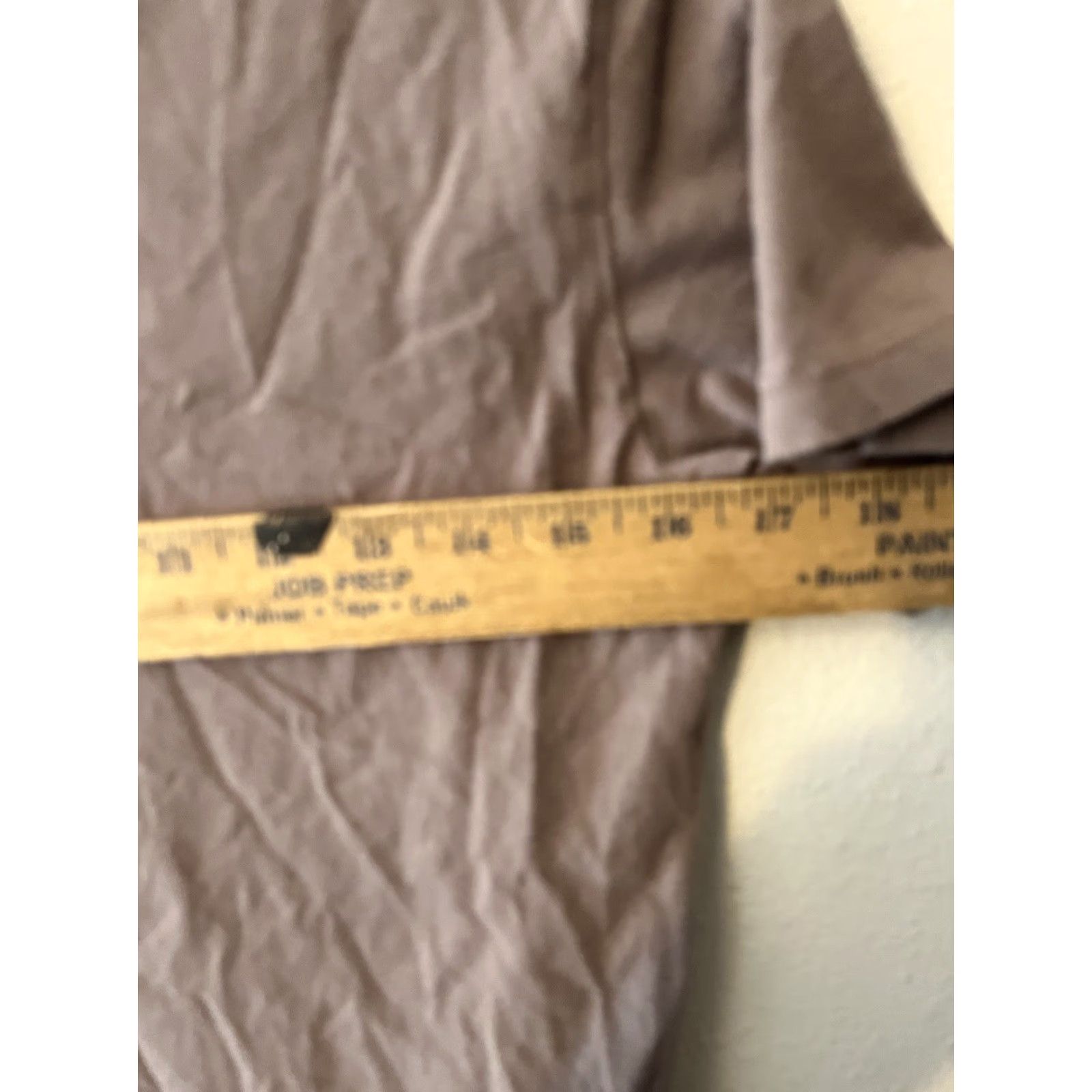 H&M H&M Top Women XS Brown Solid Cotton Blend Short Sleeve T-Shirt Size XS / US 0-2 / IT 36-38 - 3 Thumbnail