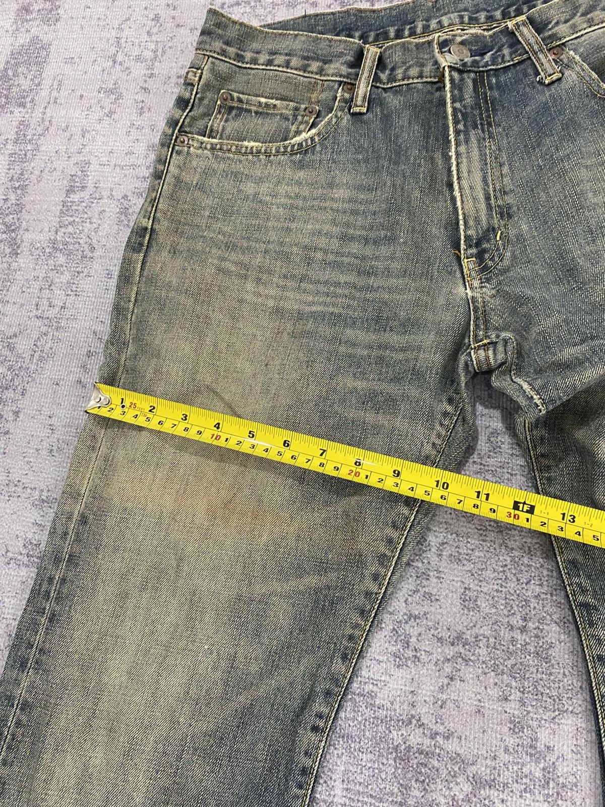 Japanese Brand flared uniqlo mudwash jeans ifsx lgb style Size US 32 / EU 48 - 11 Thumbnail