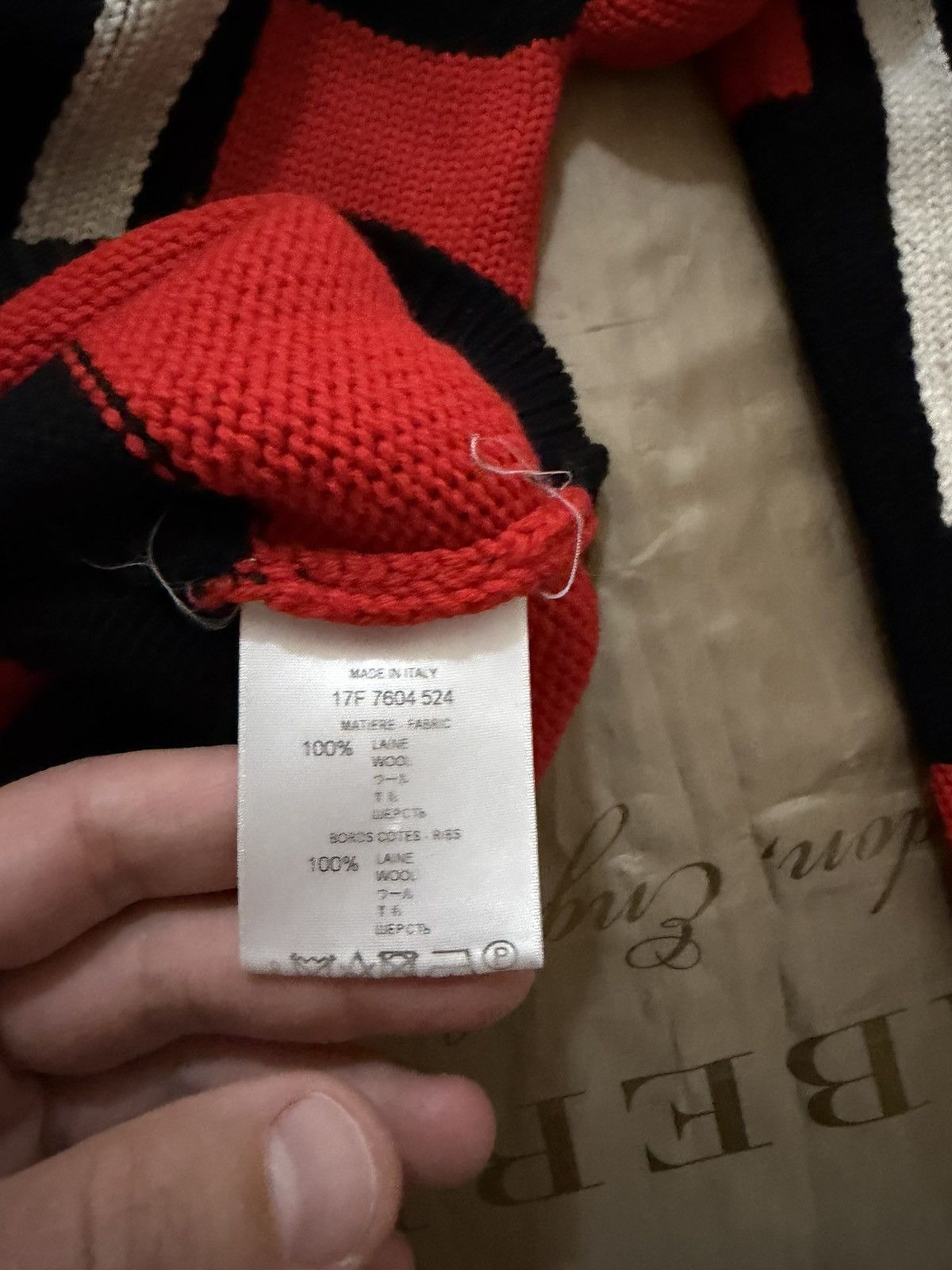 Givenchy Givenchy Horizontal Striped Crew-neck Sweater size L Size US L / EU 52-54 / 3 - 3 Thumbnail