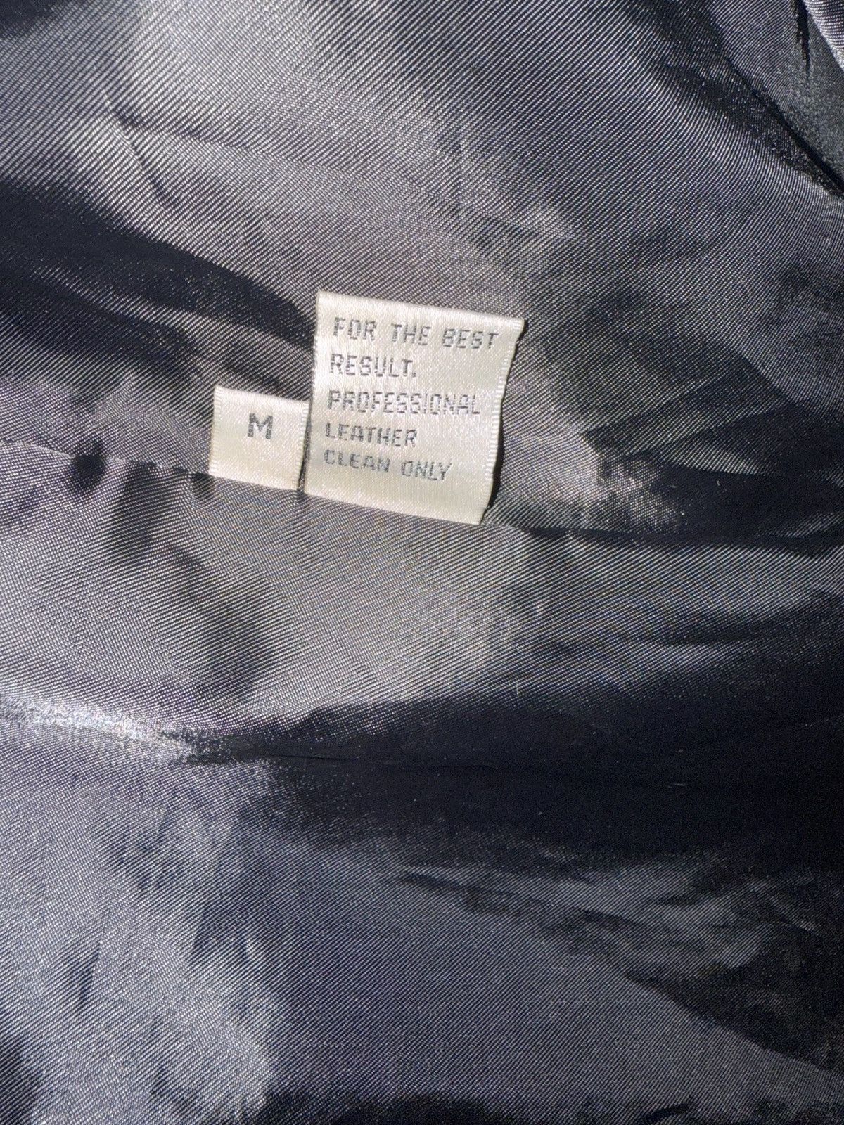 Calvin Klein Vintage 90s Calvin Klein Leather Coat Size M / US 6-8 / IT 42-44 - 4 Thumbnail