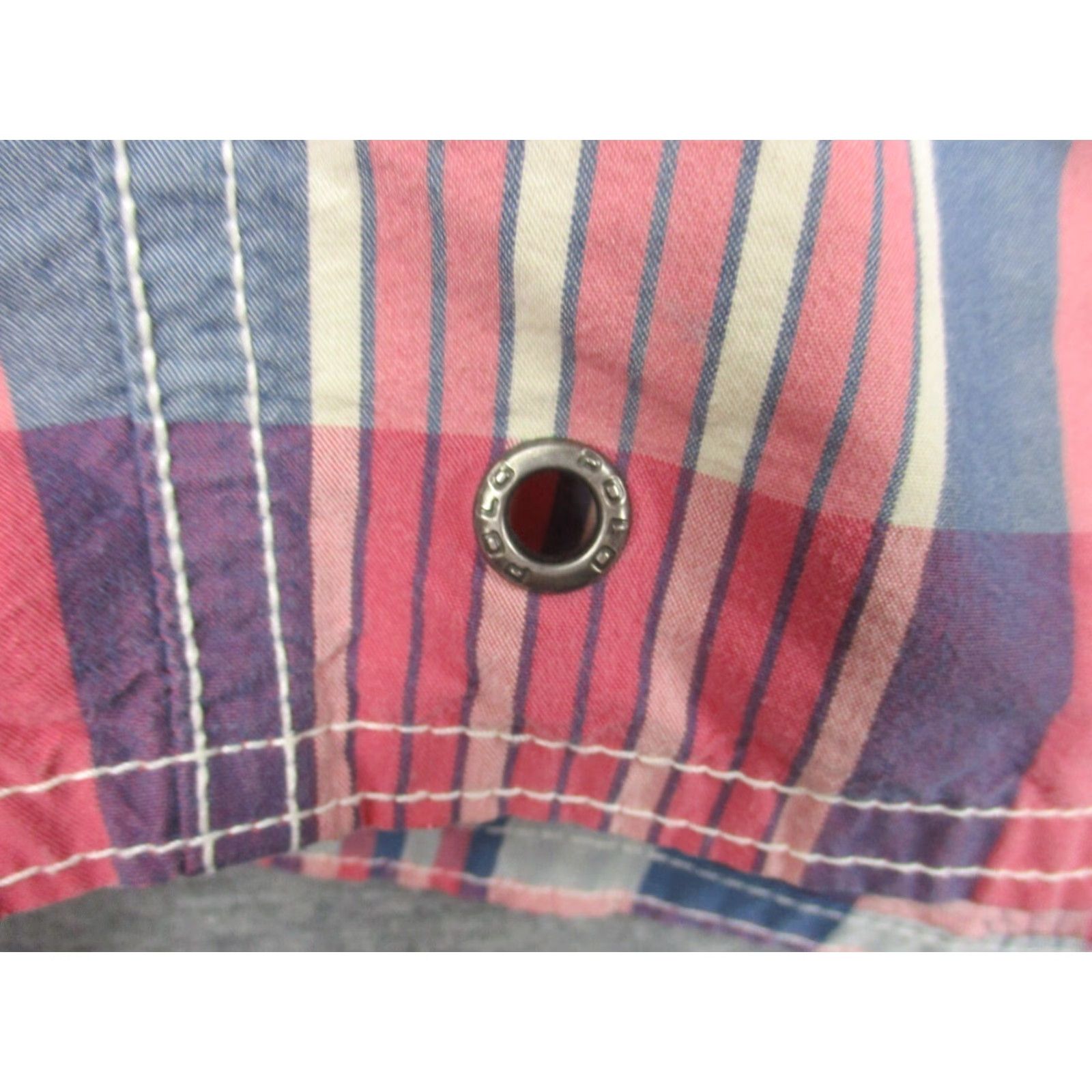 Polo Ralph Lauren Polo Ralph Lauren Swim Trunk 34 Men Red Plaid Drawstring Trunks Velcro Closure Beach Bottom Mens Shirt Size US S / EU 44-46 / 1 - 3 Thumbnail