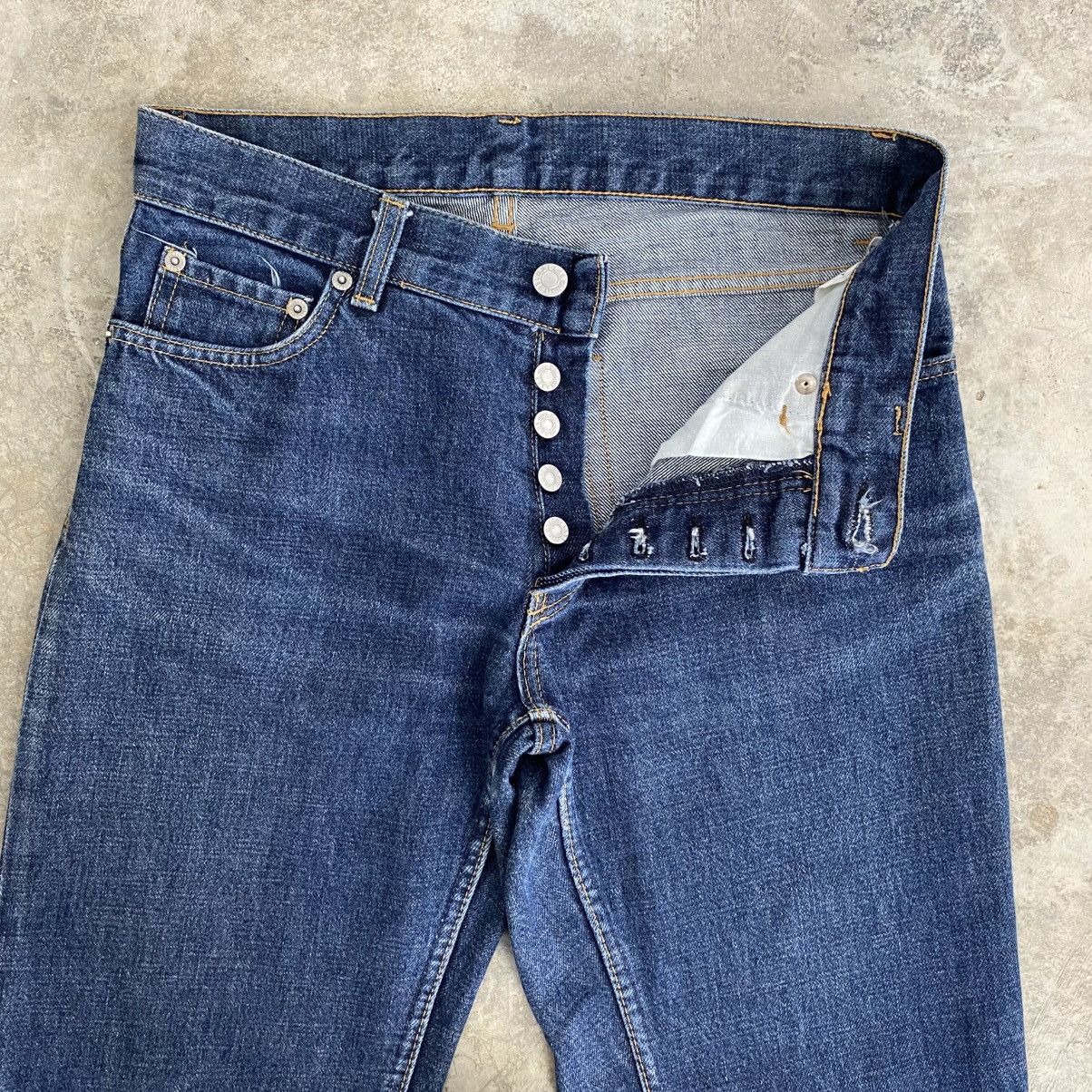 Helmut Lang SS99 Archive Helmut Lang Classic Cut Denim Jeans Size US 29 - 7 Thumbnail