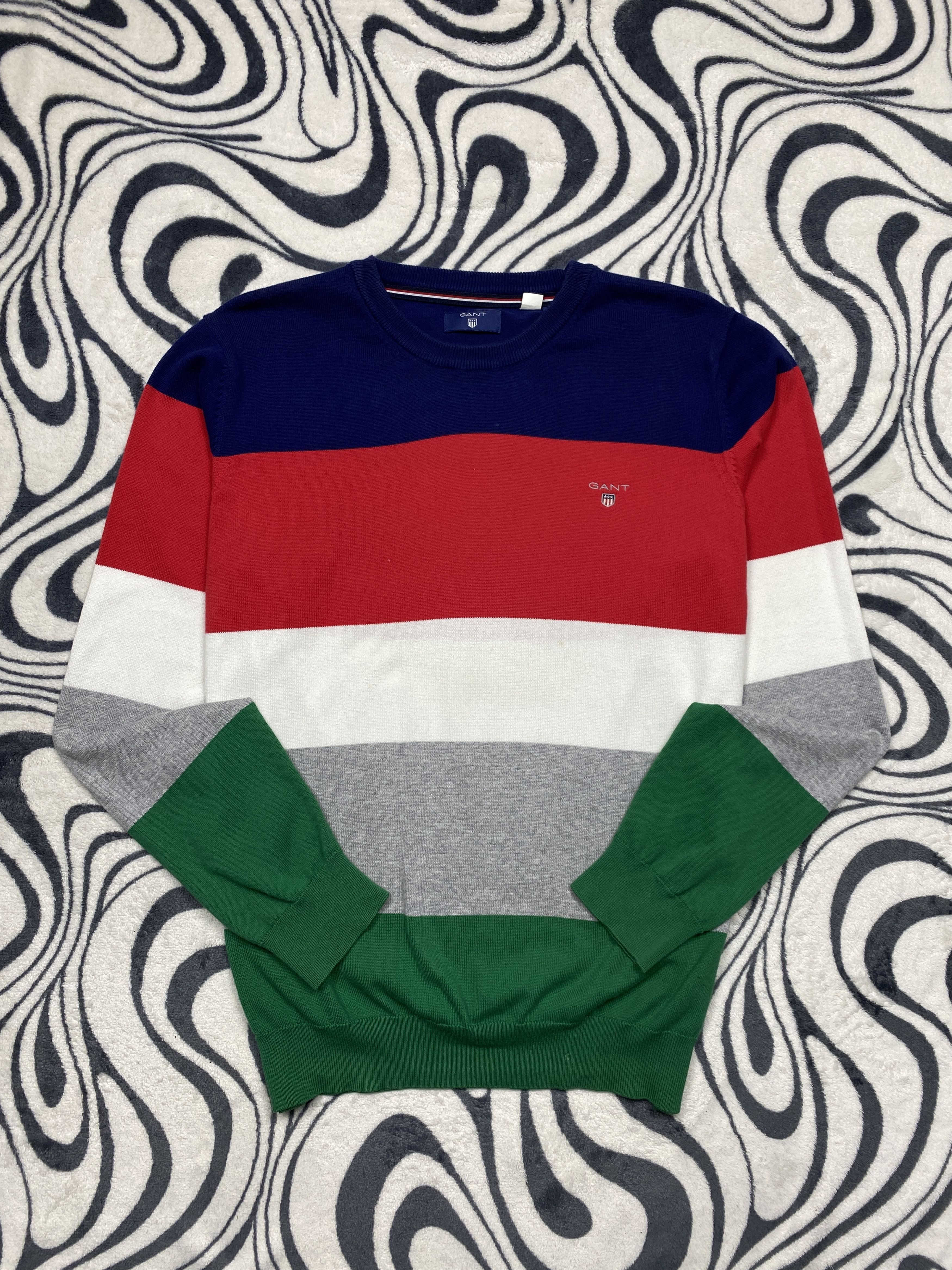 Gant × Vintage Gant Vintage Mens Crew Neck Sweater Size US M / EU 48-50 / 2 - 1 Thumbnail