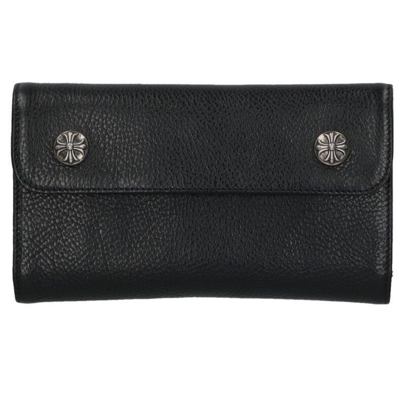 Chrome Hearts Chrome Hearts Wave Cross Ball Leather Wallet Size ONE SIZE - 1 Thumbnail