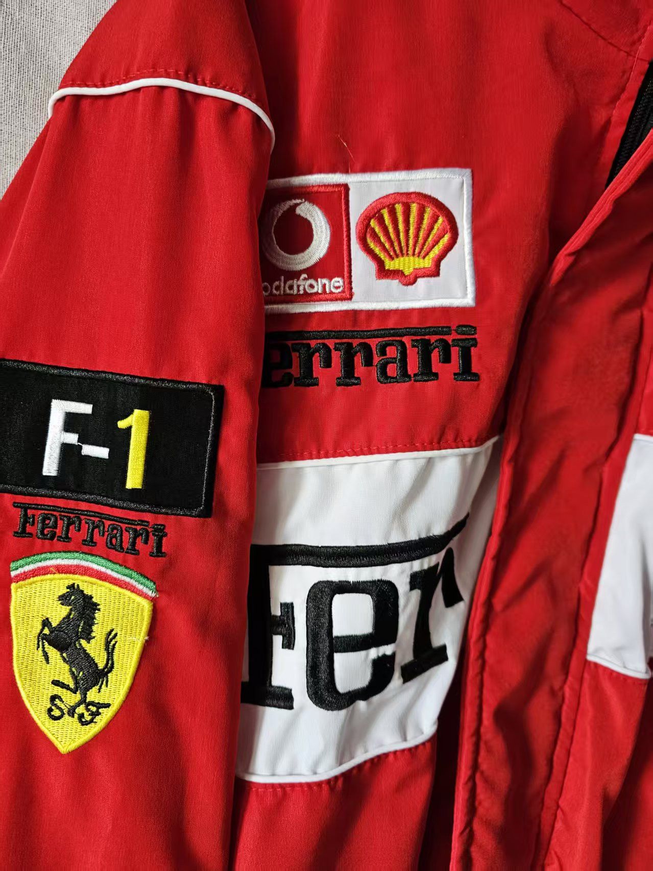 Ferrari Red Ferrari Racing Jacket Size US XL / EU 56 / 4 - 4 Thumbnail