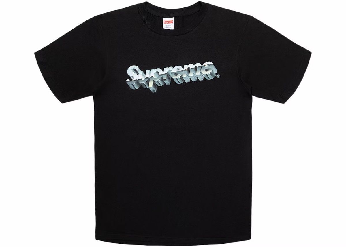 Supreme Supreme Chrome Tee Size US L / EU 52-54 / 3 - 1 Thumbnail