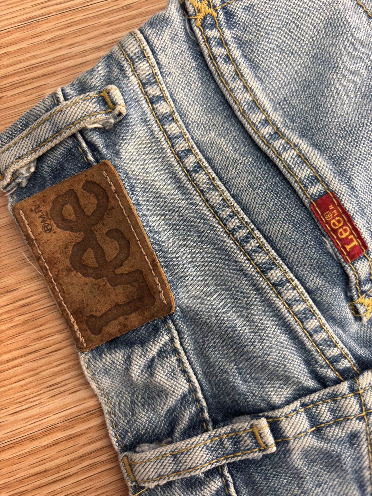 Lee Vintage 80s Miss Lee High Waisted Jeans Size 28" / US 6 / IT 42 - 4 Thumbnail