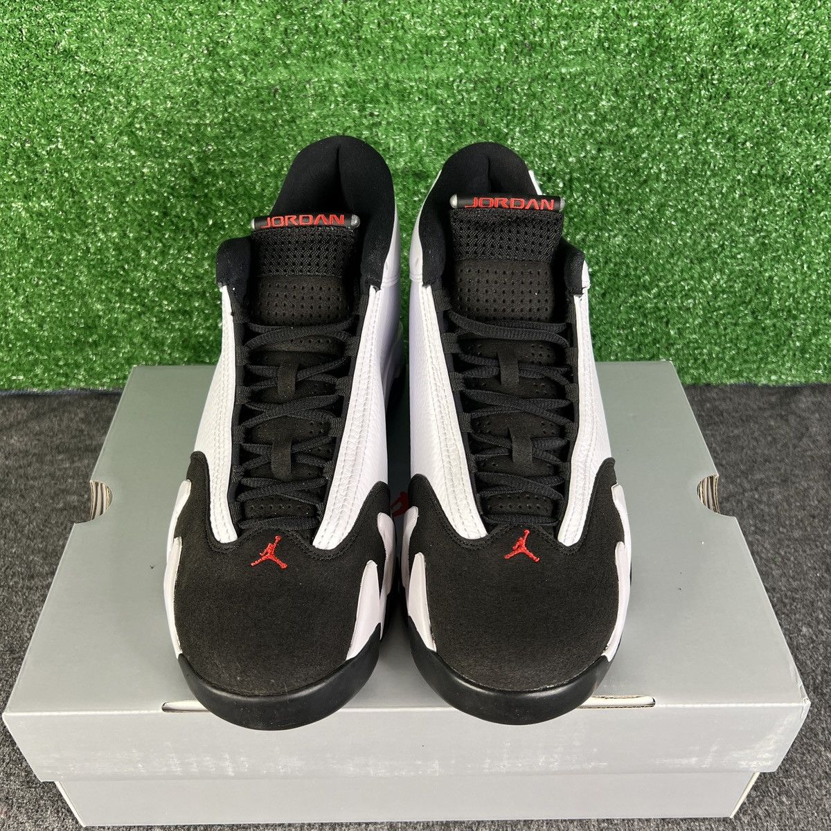 Jordan Brand × Nike Air Jordan 14 Retro “Black Toe” 2024 Size- 11.5 (DEADSTOCK) Size US 11.5 / EU 44-45 - 4 Thumbnail