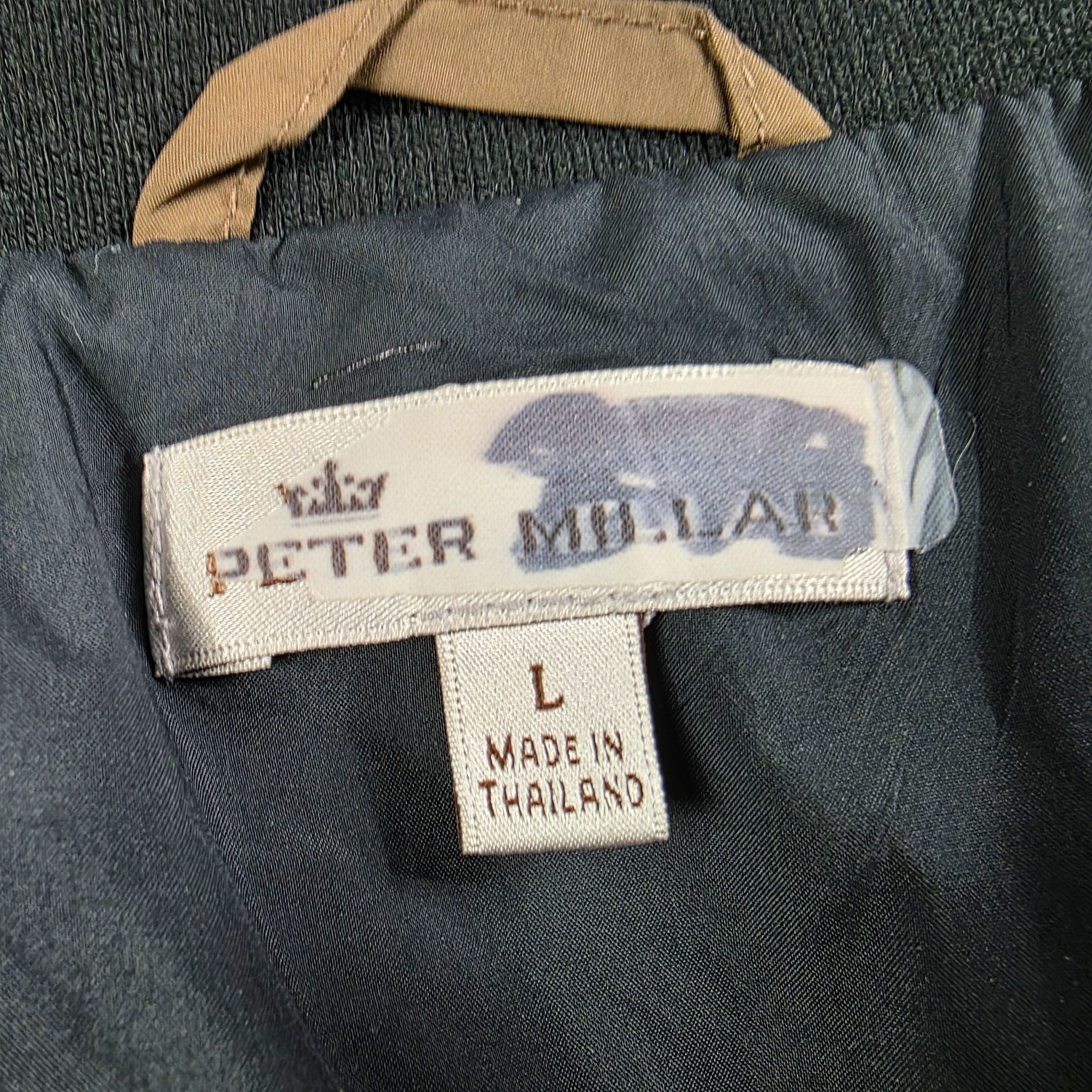 Peter Millar Peter Millar Mens Large Black Lightweight Full Zip Jacket Ou Size US L / EU 52-54 / 3 - 6 Thumbnail