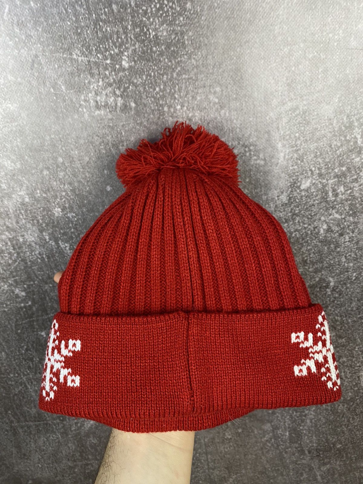 Designer × Jean Paul Gaultier × Vintage Vintage Red Winter Beanie Cap Hat Jean Paul Gaultier Logo Size ONE SIZE - 2 Thumbnail