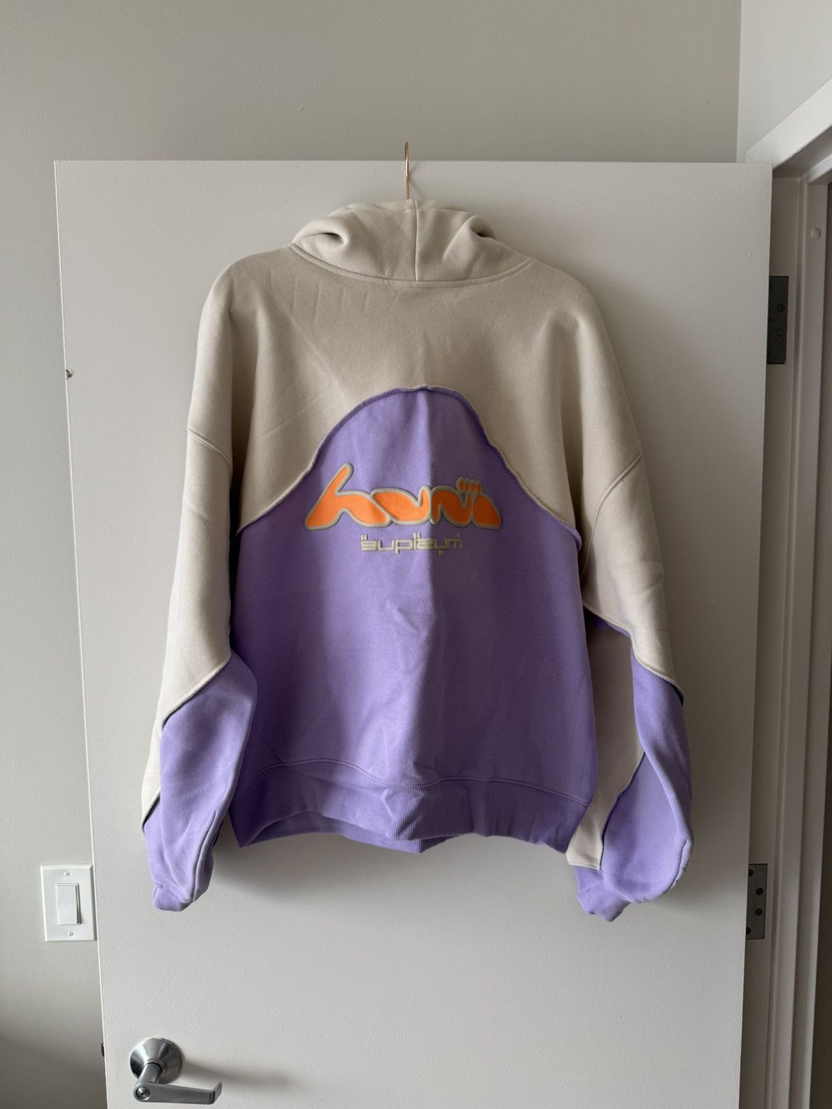 トップス Huni design hoodie size L white Huni Hoodie 