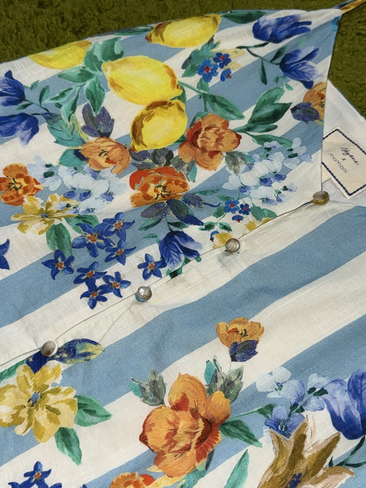 Sezane Sezane x Momoni floral pattern mini dress Size XS / US 0-2 / IT 36-38 - 4 Thumbnail