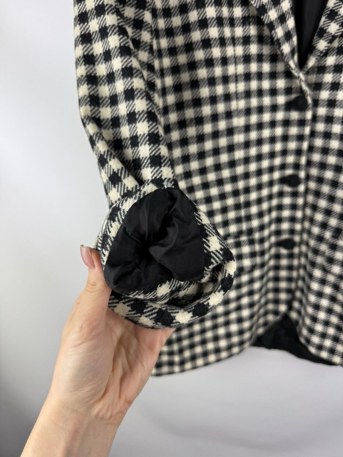 Salvatore Ferragamo Salvatore Ferragamo VTG Plaid Wool Cashmere Blazer Jacket Size M / US 6-8 / IT 42-44 - 14 Thumbnail