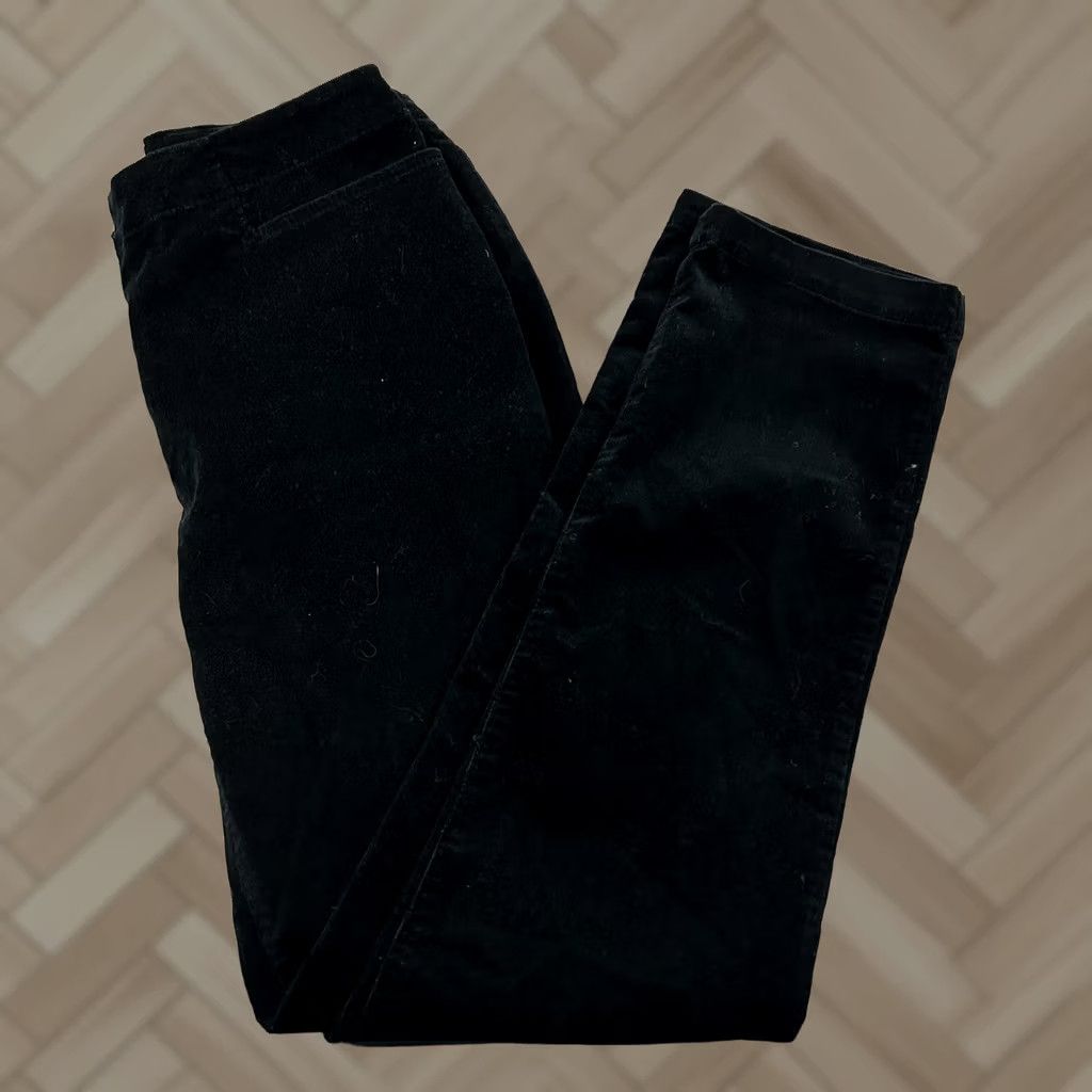 J. Jill J.Jill Corduroy Pants Women's 6 Black Pants Womens 6 Black Corduroy J.Jill Size 28" / US 6 / IT 42 - 1 Thumbnail