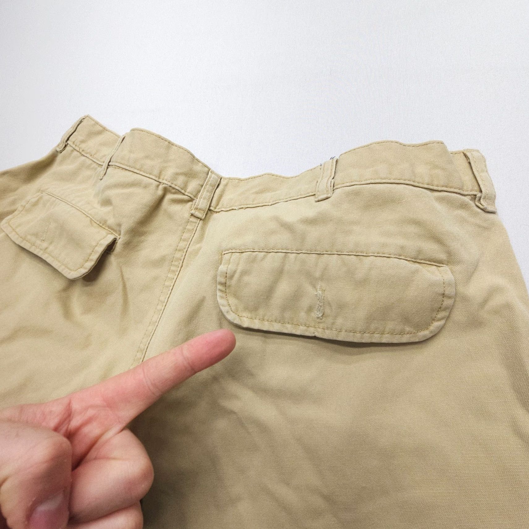 Patagonia VINTAGE Patagonia DualSpun Pants Mens 36 (34x30) Gorpcore Pleated Cuffed Canvas Size US 36 / EU 52 - 6 Thumbnail
