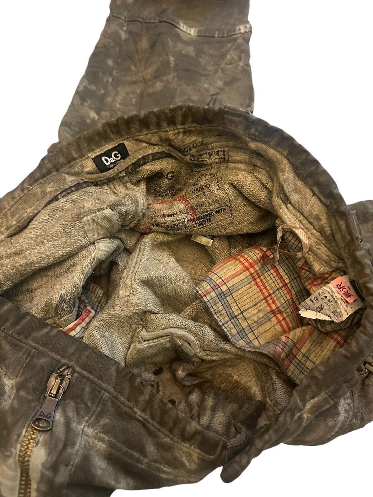 Dolce & Gabbana Cargo acid wash pant by dolce & gabbana Size US 34 / EU 50 - 6 Thumbnail