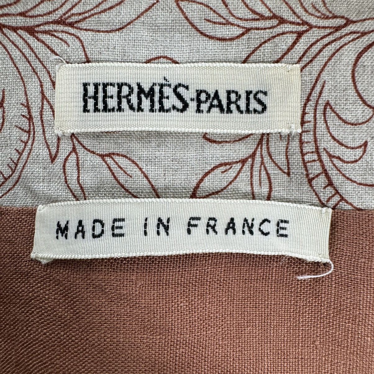 Hermes ☀️HERMES POP ART OVER PRINT BUTTON VEST Size S / US 4 / IT 40 - 10 Thumbnail