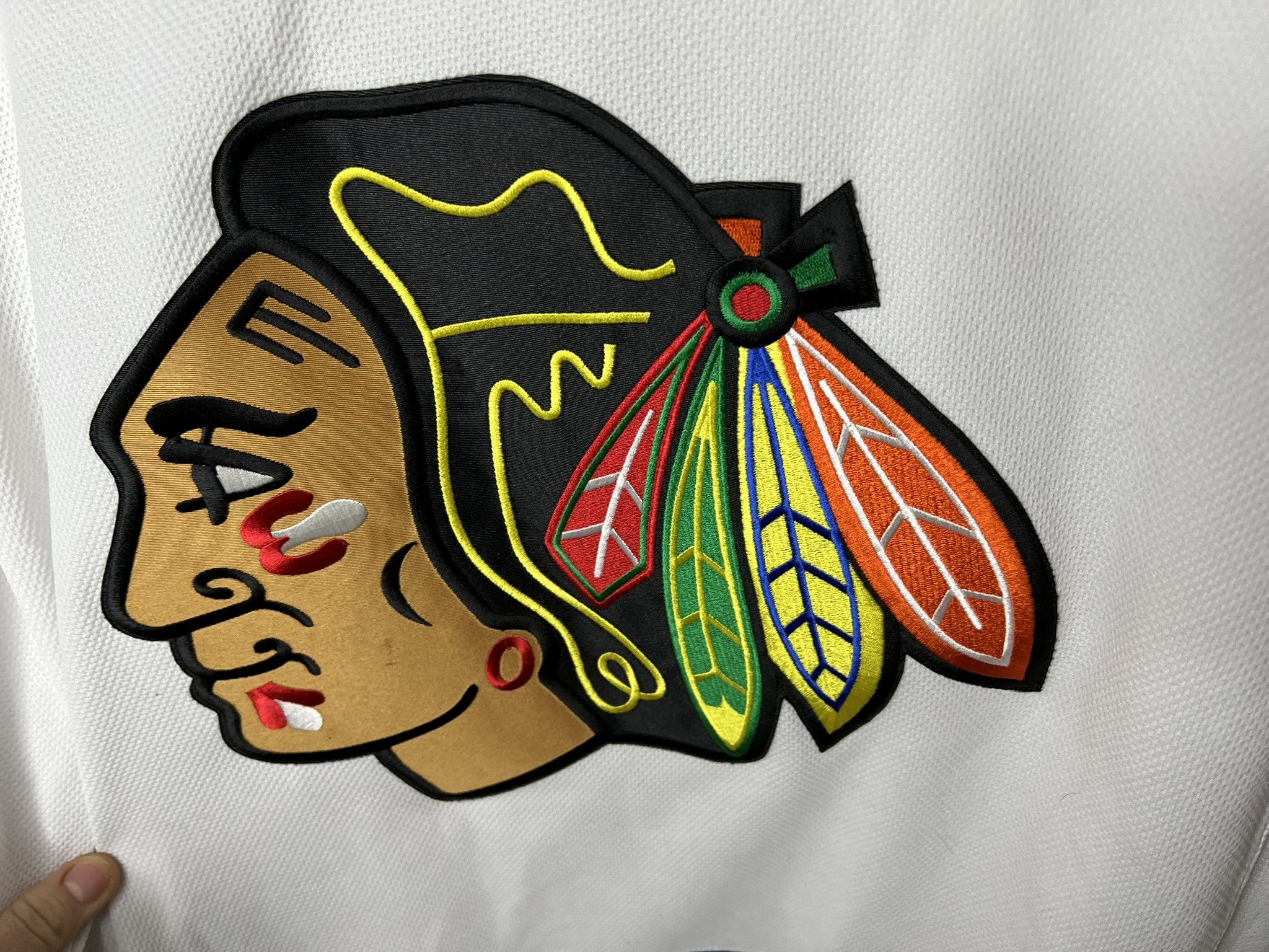 Reebok CHICAGO BLACKHAWKS 2010 AWAY NHL ICE HOCKEY JERSEY SHIRT Size US L / EU 52-54 / 3 - 5 Thumbnail