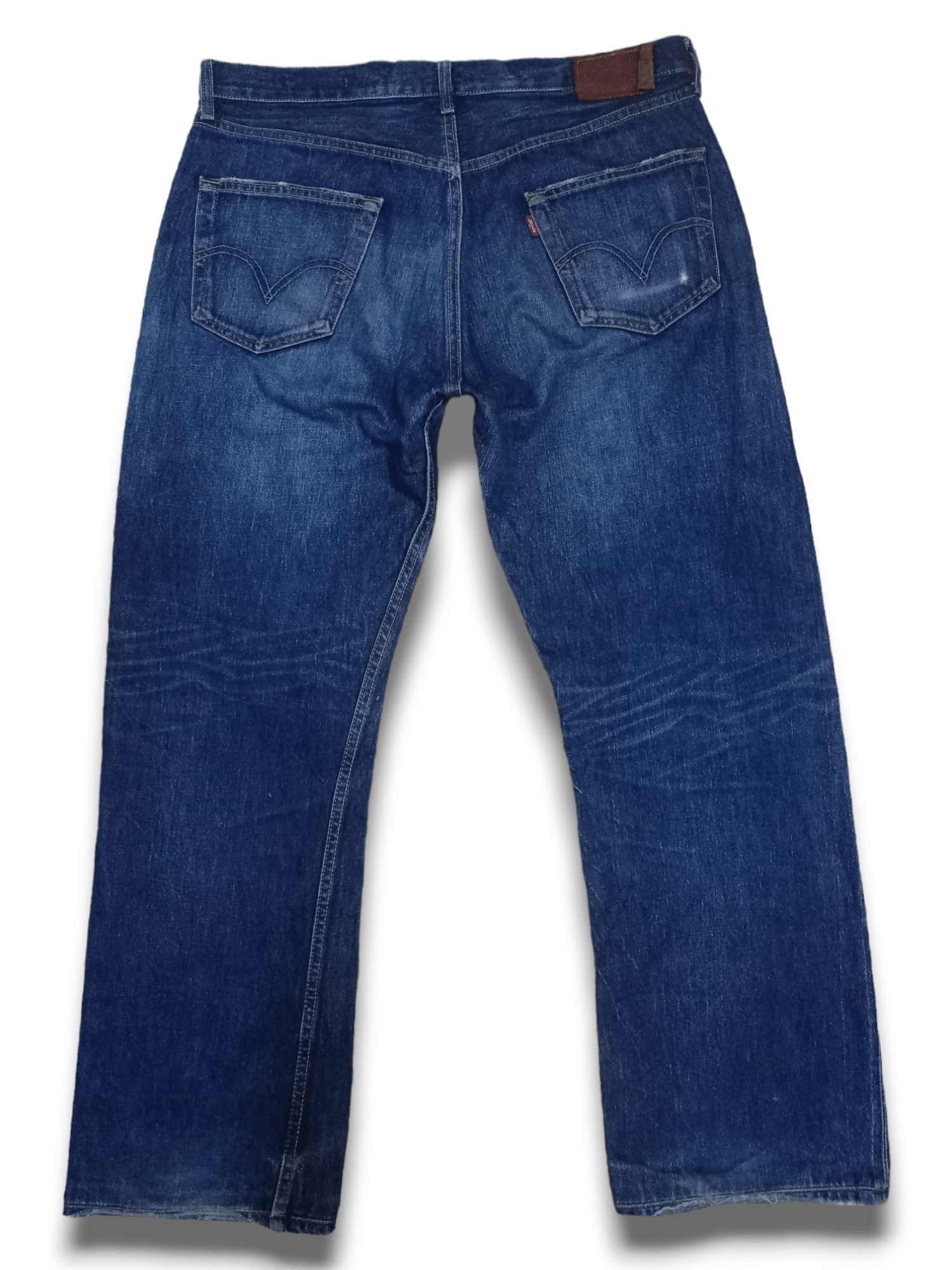 Levi's Vintage 90s Levis 501 Selvedge Premium Baggy Jeans Size US 36 / EU 52 - 2 Thumbnail