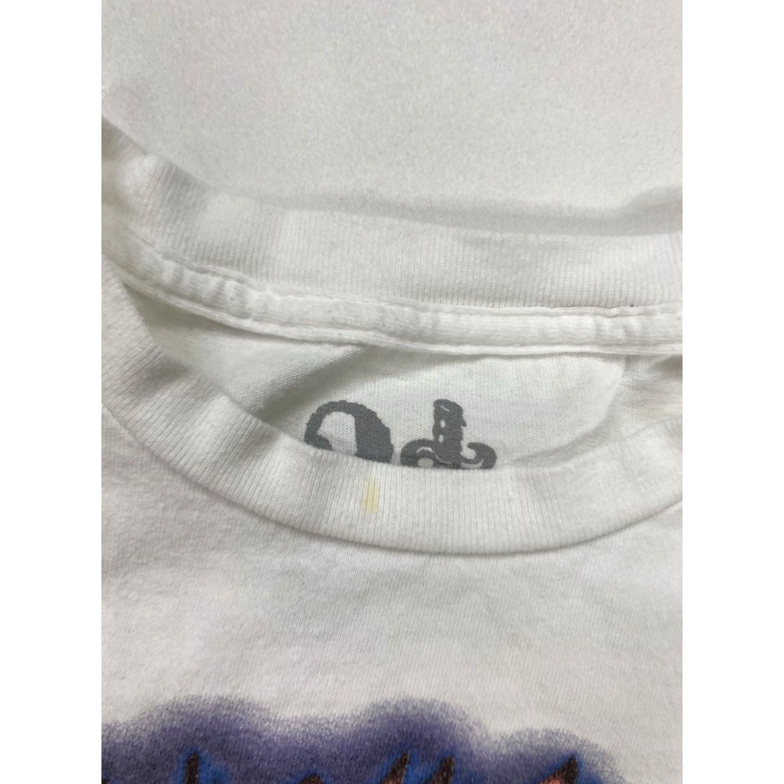 NANGA 21 Savage Slaughter Gang It's All A Blur Tour Graphic T-shirt Small White Women Size S / US 4 / IT 40 - 3 Thumbnail